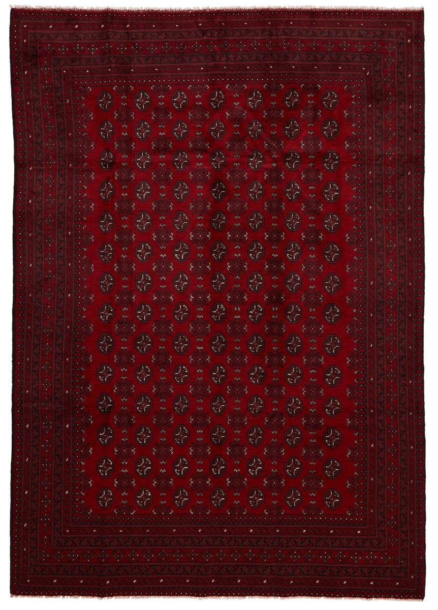 Orientteppich Afghan Akhche 199x289 Handgeknüpfter Orientteppich, Nain Trading, rechteckig, Höhe: 6 mm