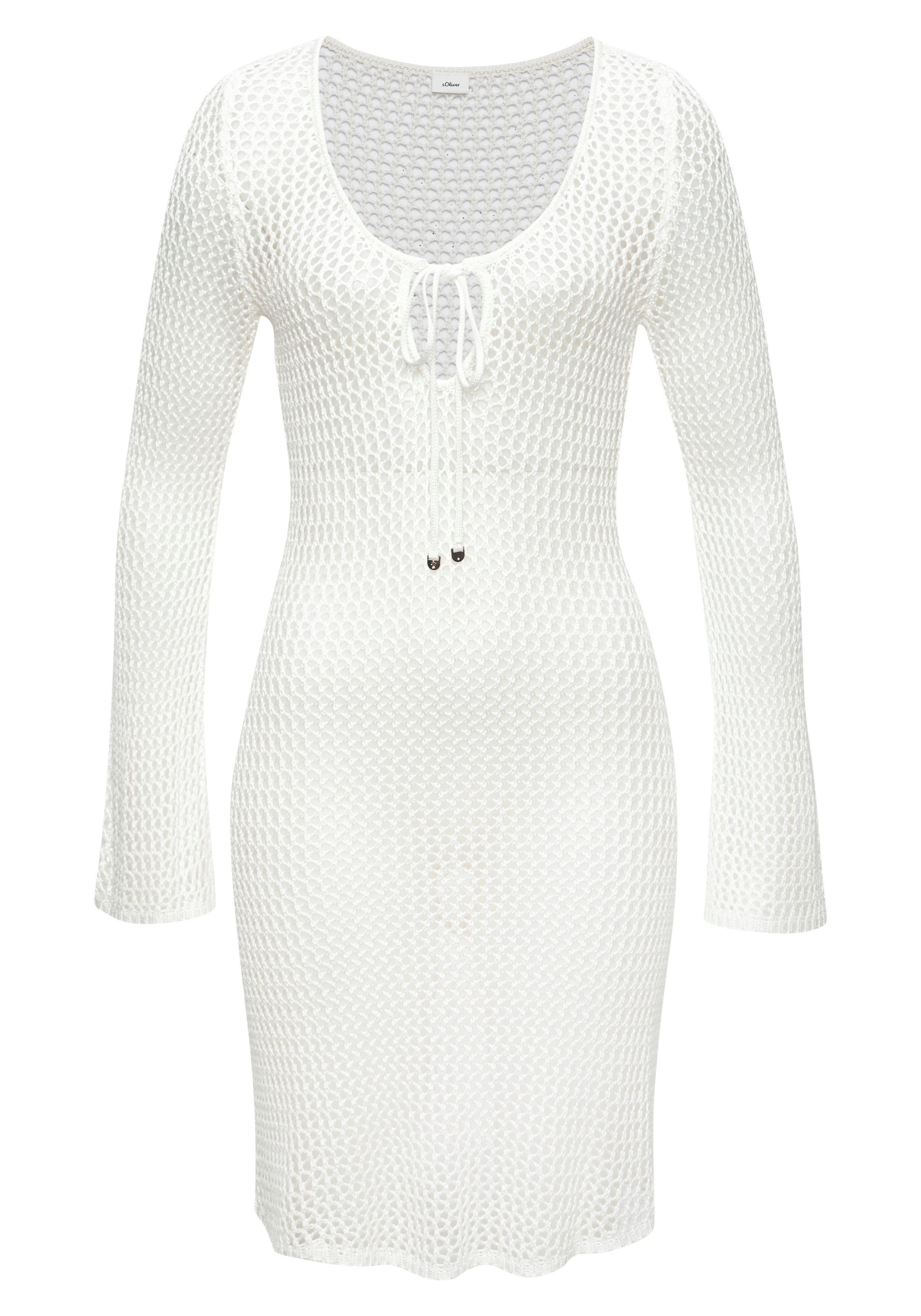 LASCANA Strickkleid mit langen Ärmeln, modisches Strandkleid. € 59,99