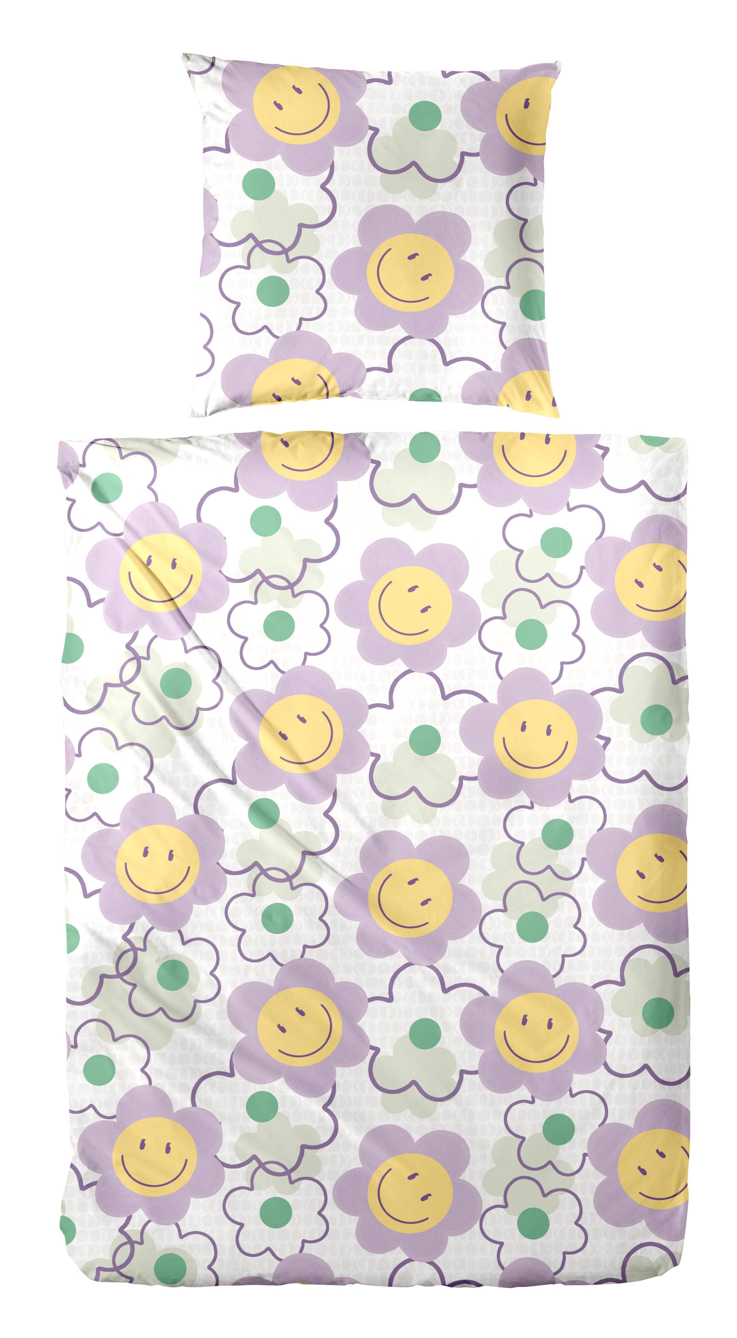 Primera Bettwäsche Renforce-Bettwäsche Smile for me, günstig online kaufen