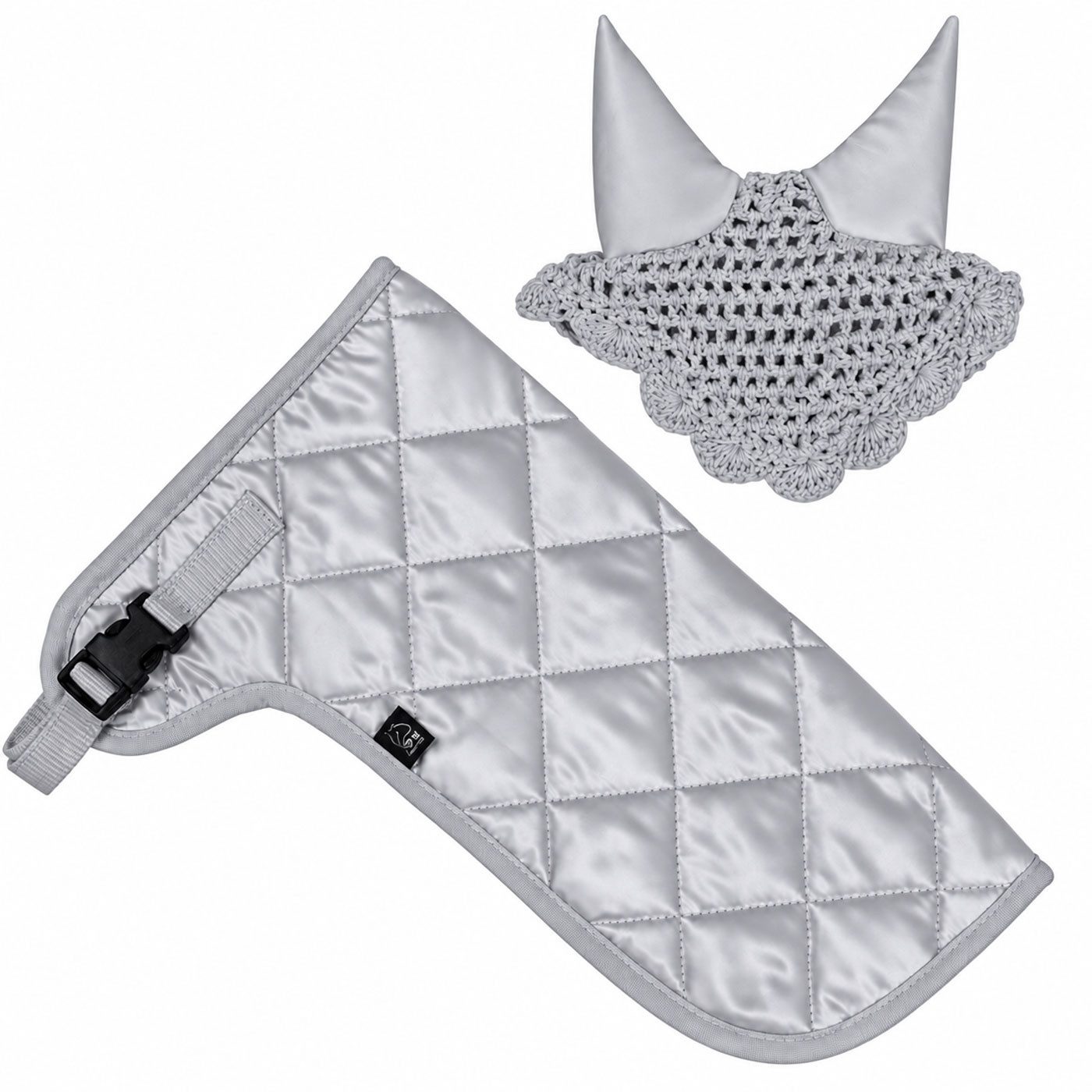 HKM Outdoor-Spielzeug HKM Hobby Horse Set - Einfarbig – Decke & Fliegenhaube