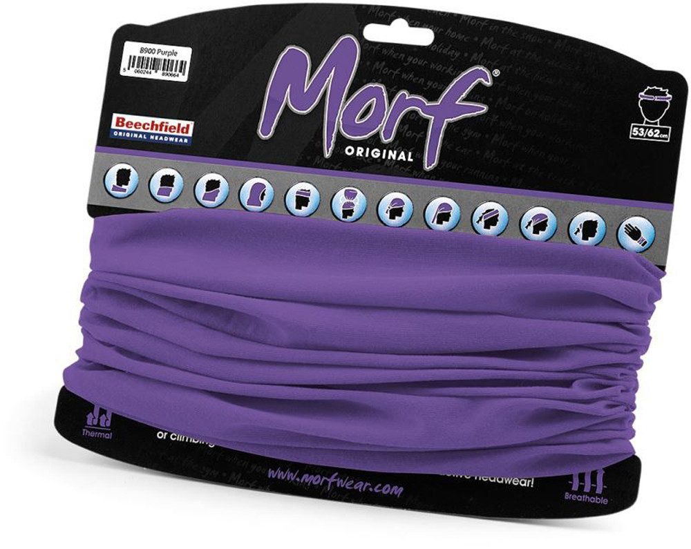 Beechfield® Multifunktionstuch Morf® Original Schlauchschal Bandana Loop, (Spar-Set, 2er Pack), Atmungsaktives Gewebe