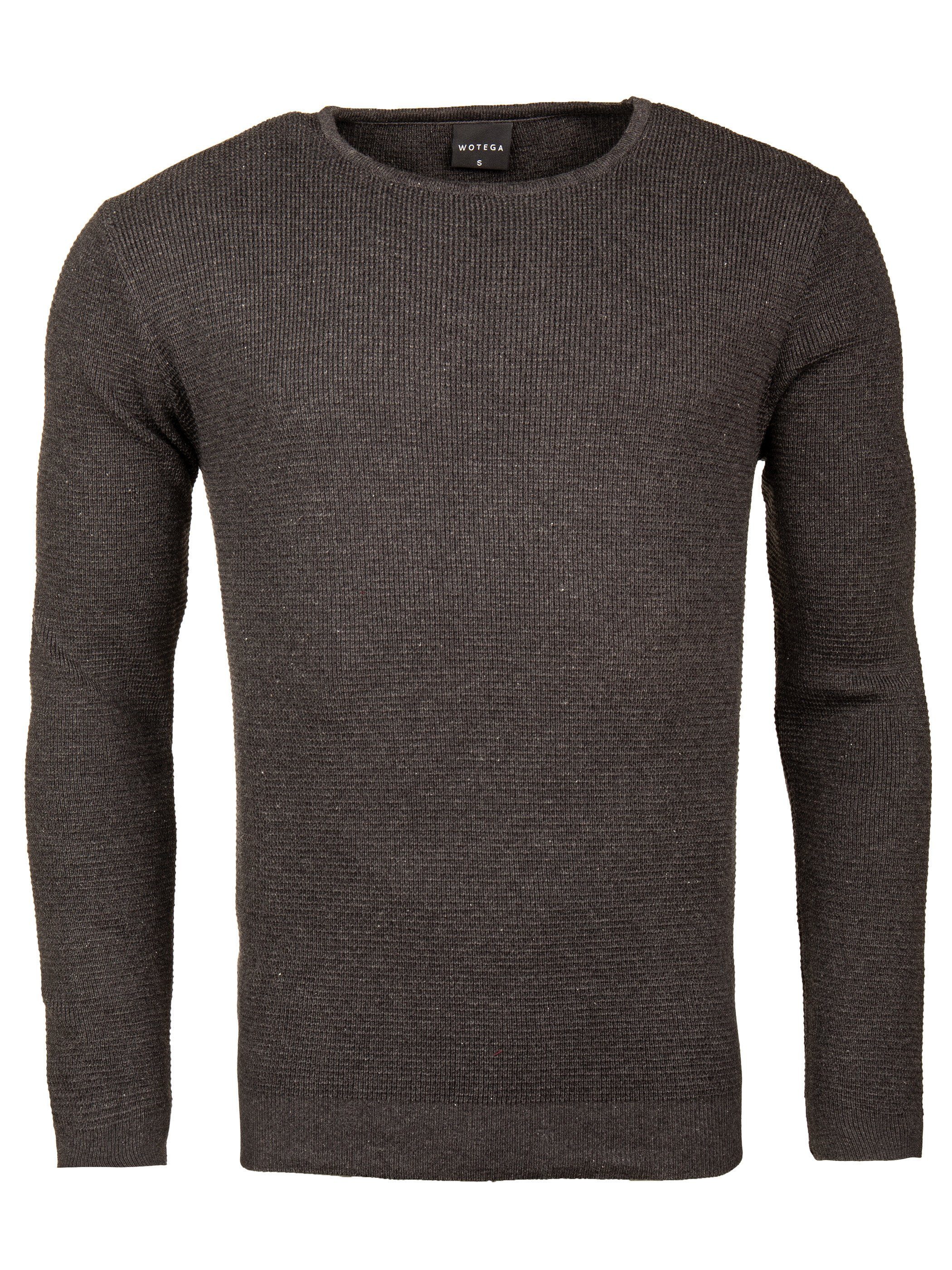 Strickpullover Structured Crew Neck Noah