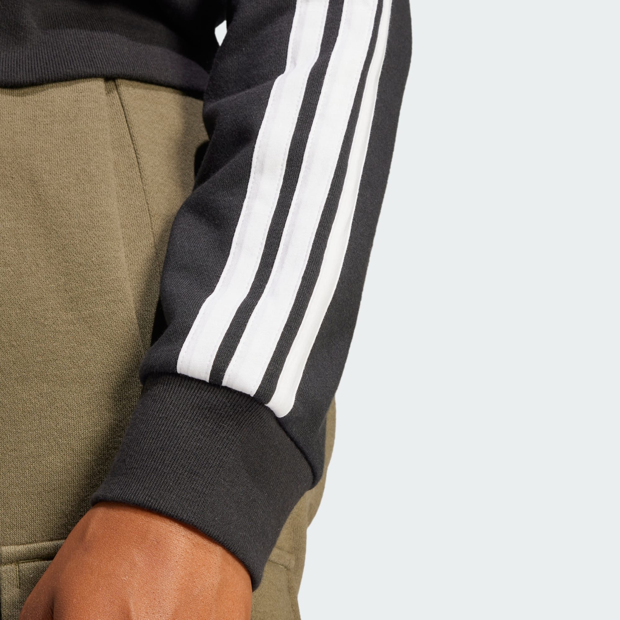 adidas Sportswear Hoodie ESSENTIALS 3-STREIFEN FRENCH TERRY KAPUZENJACKE (1-tlg)