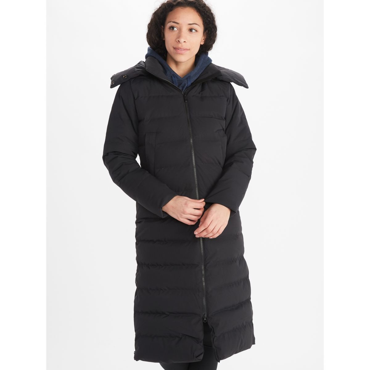 Marmot Outdoorjacke Wm's Prospect Coat Eleganter Damenmantel mit 800er Daunenfüllung, wasserdichtem Marmot