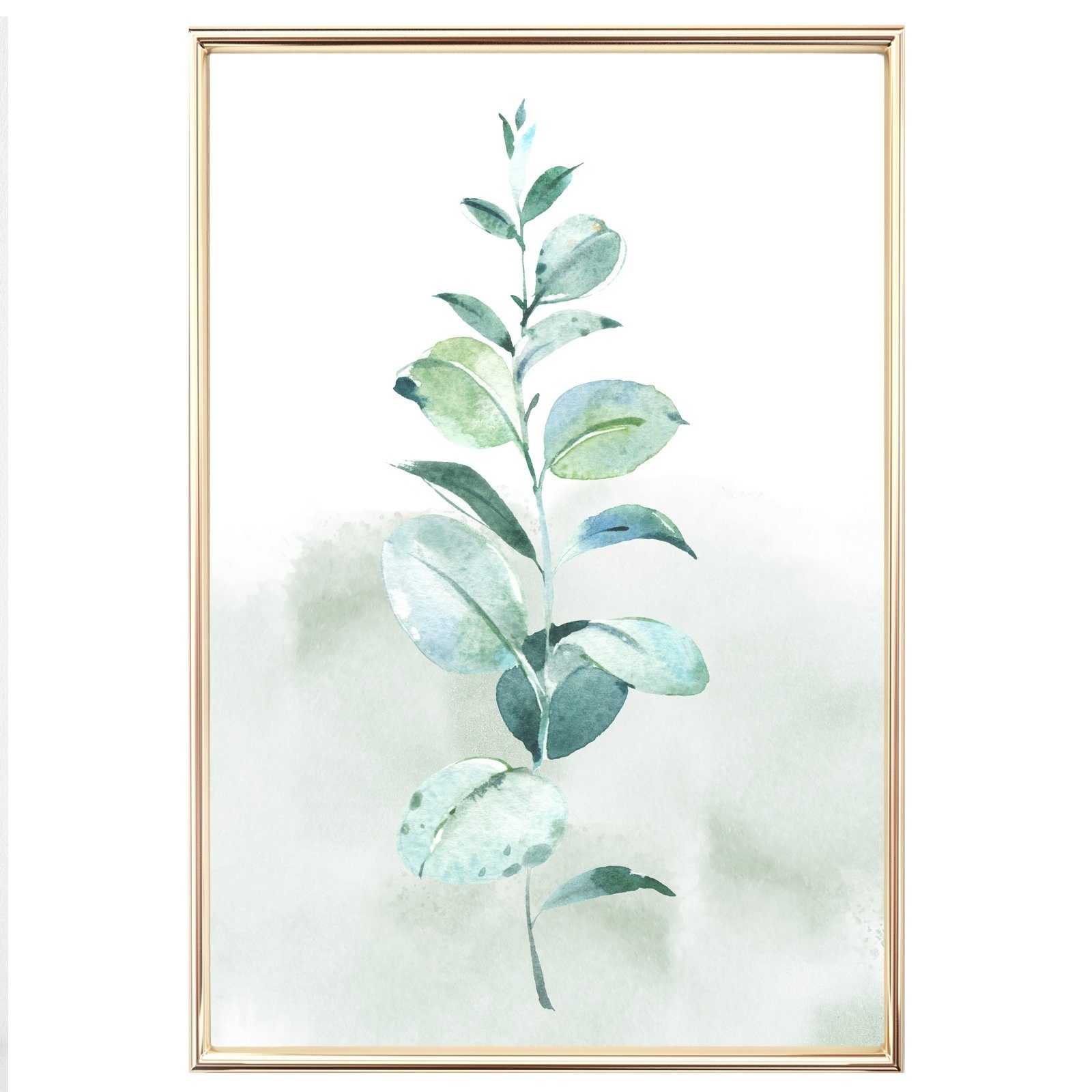 homestyle-accessoires Poster Bilder Set Bilderset Wandbilder EUCALYPTUS TRIO AQUARELLE 3er, - OHNE BILDERRAHMEN - Sorgfältige & sichere Verpackung – Bild 5 von 5