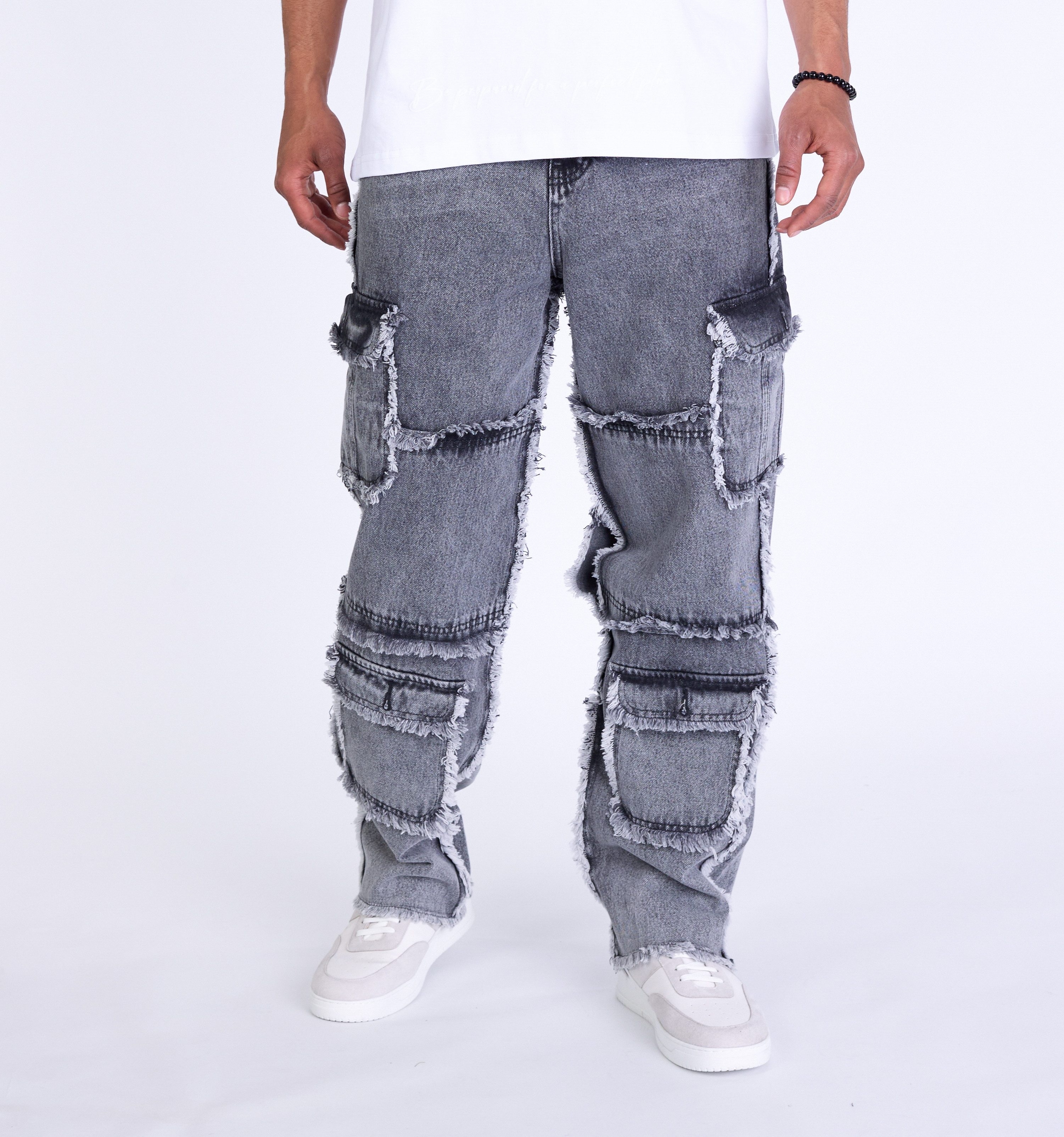 Denim House Loose-fit-Jeans Lässige Herren Baggy Designer Jeans Loose Fit N günstig online kaufen