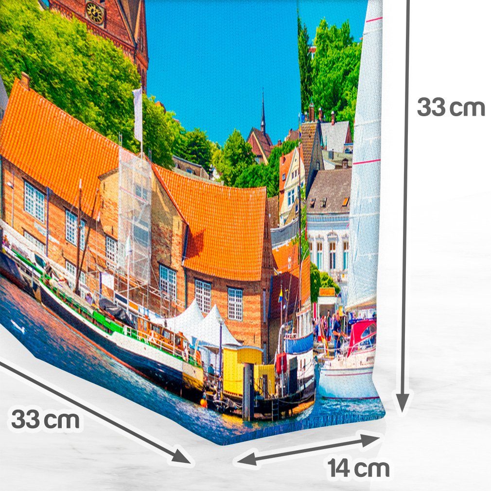 Flensburg Schleswig-Holstein Oluf-Samsons-Ga (1-tlg), VOID Museumshafen Felnsburger Henkeltasche