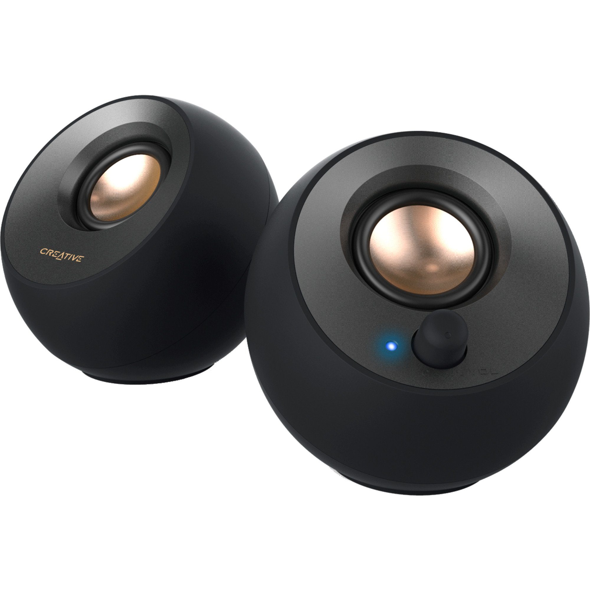 Creative Labs Creative Pebble V2 2.0, PC-Lautsprecher, (Klinke, Lautsprecher