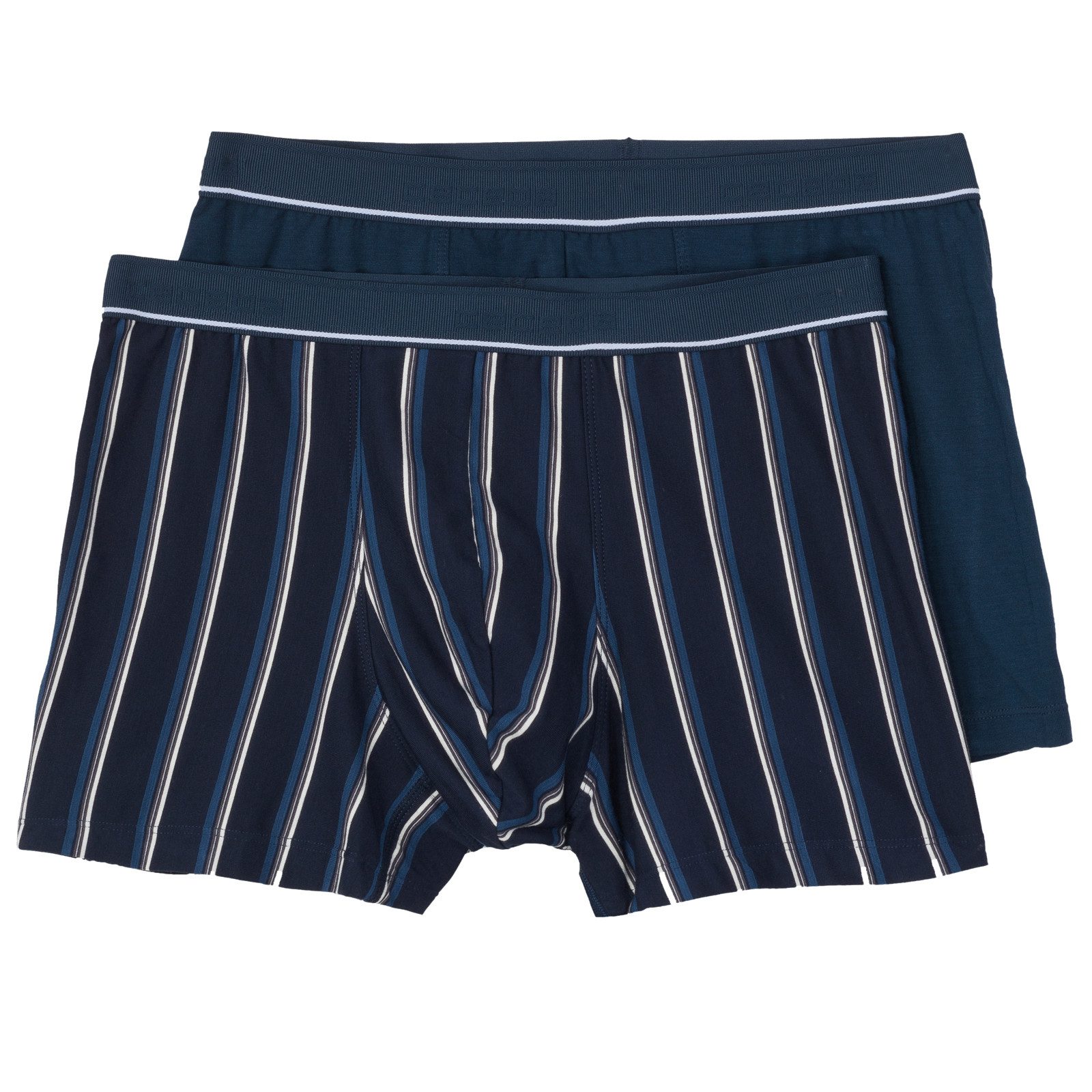 Boxershorts Ceceba Pants 2er-Pack Übergröße blau/weiß gestreift