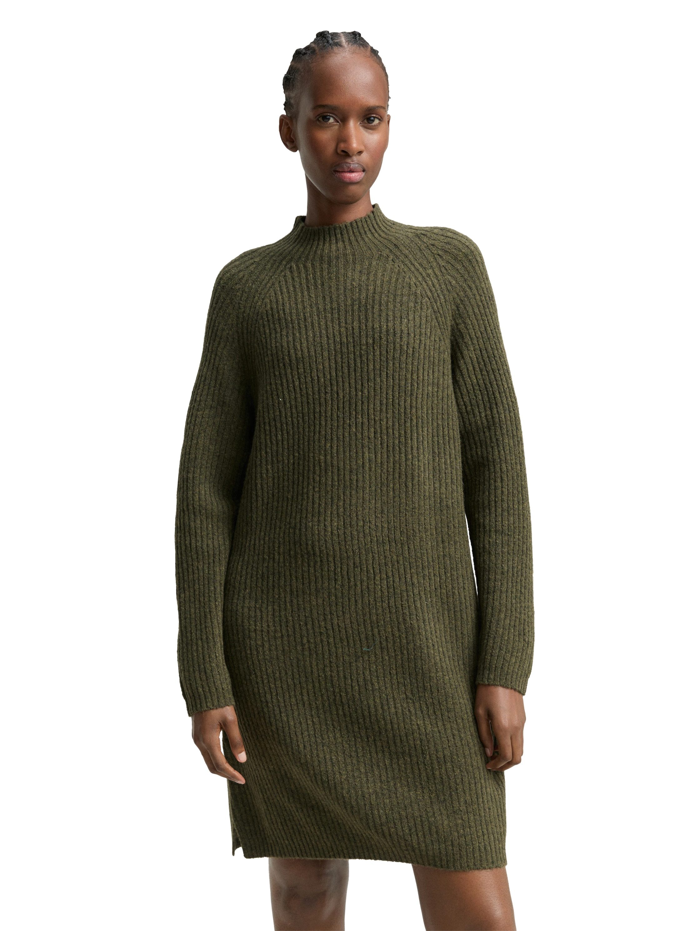 TOM TAILOR Denim Strickkleid mit Stehkragen günstig online kaufen
