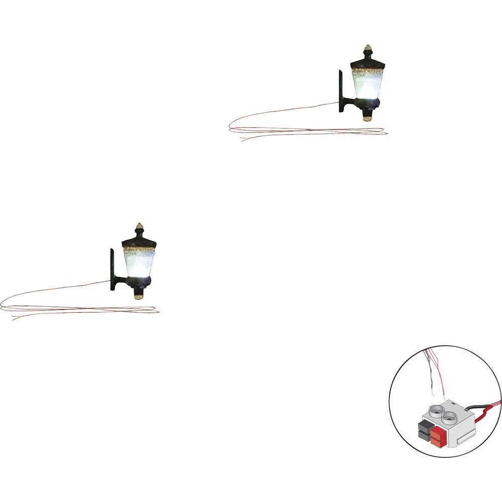 Modelleisenbahn-Signal N 2er-Set Eingangsleuchte