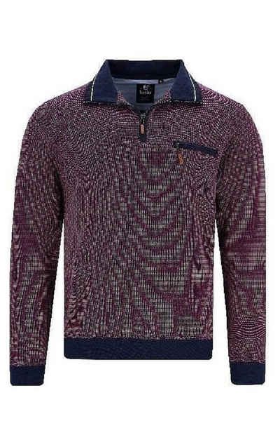 Hajo Sweatshirt 26222 in Pfauenaugeoptik