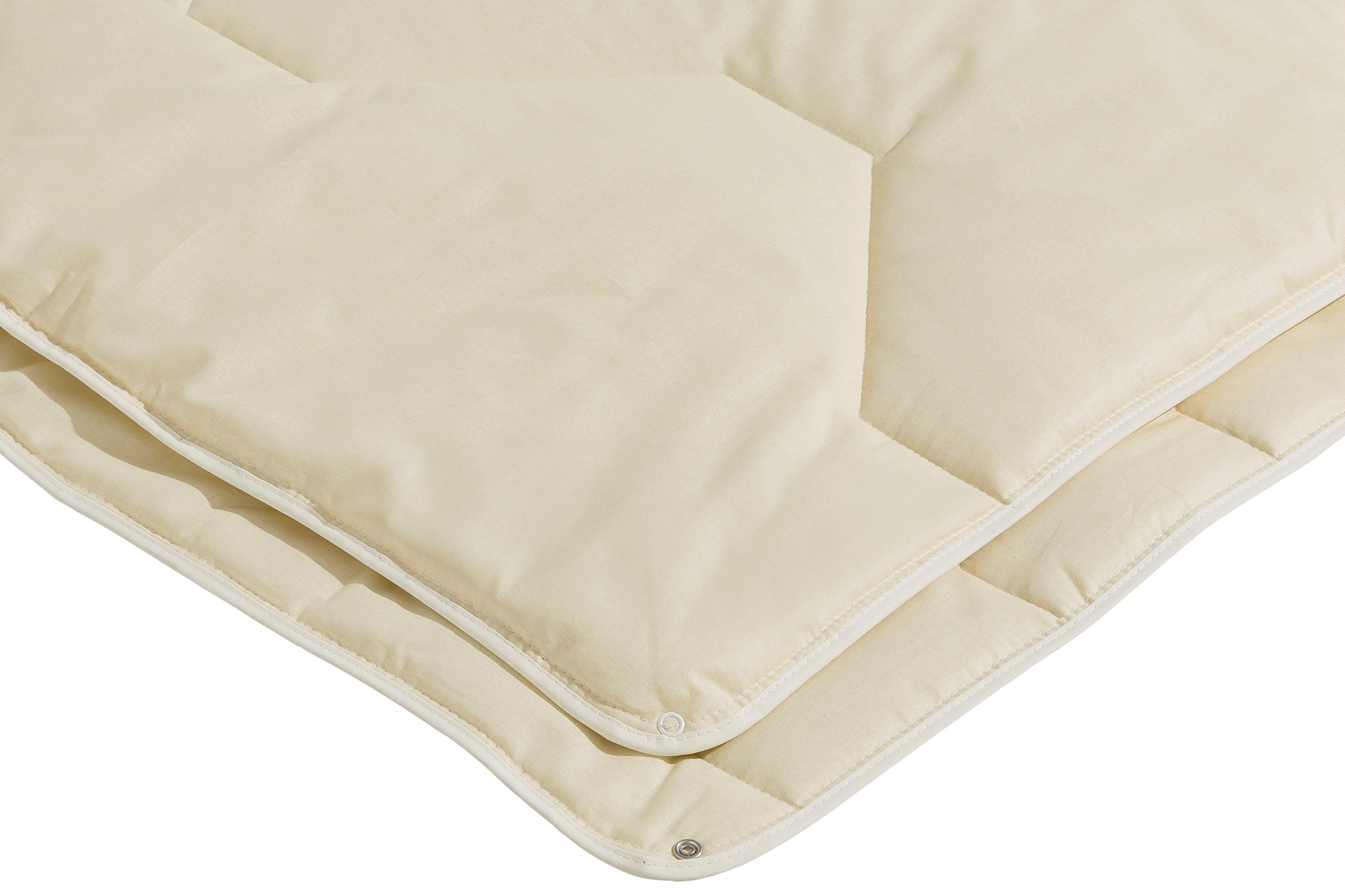 OTTO home Naturfaserbettdecke Baumwolle 60 °C, Bettdecke 135x200 cm, 155x220 cm, 200x200 cm, Füllung: 100% Baumwolle, Bezug: 100% Baumwolle, Bettdecken, Sommer, – Bild 5 von 5