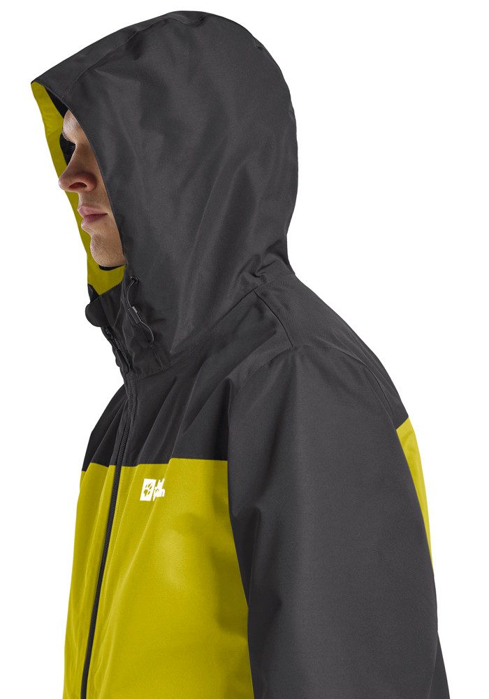 Jack Wolfskin 3-in-1-Funktionsjacke TAUBENBERG 3IN1 JKT M 3in1, wasserdicht, winddicht, Übergangsjacke