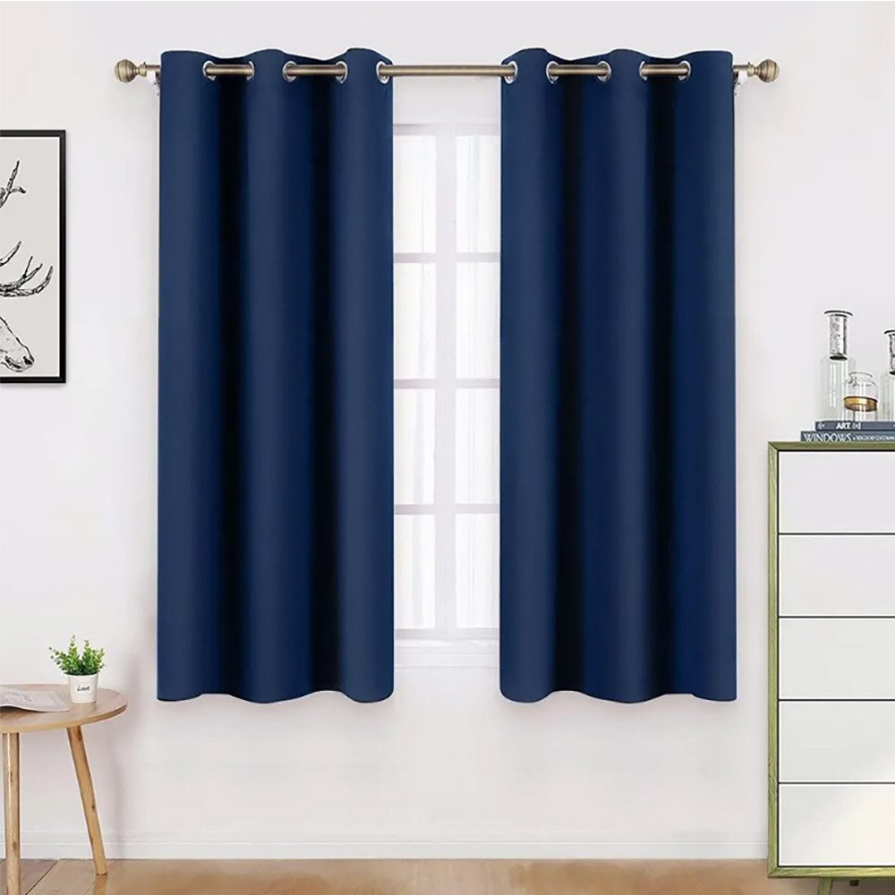 FOUORTUNATE-BEE Verdunkelungsvorhang Thermovorhang Kälteschutz mit Ösen (1 günstig online kaufen