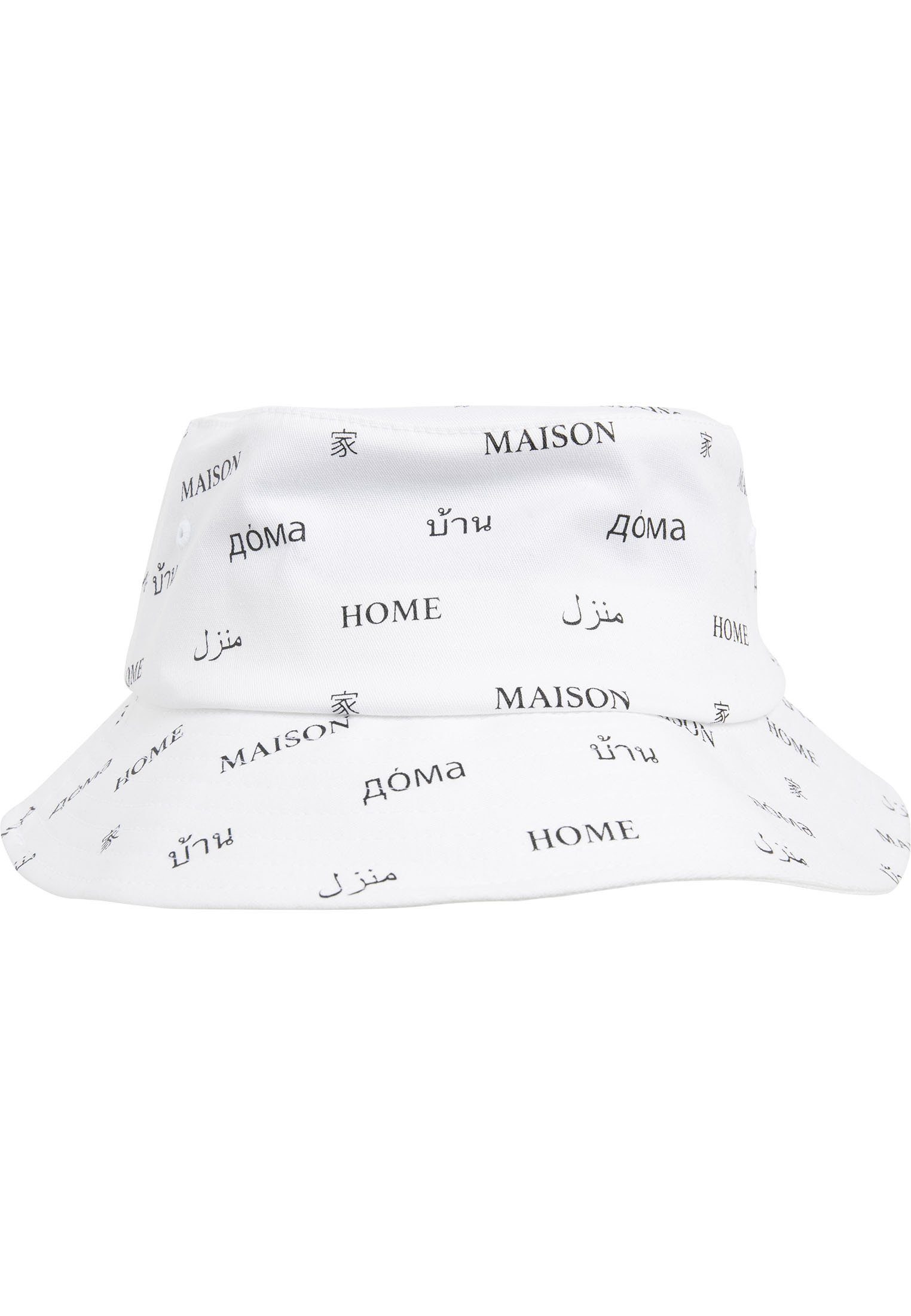 MisterTee Flex Cap Herren Maison Bucket Hat white