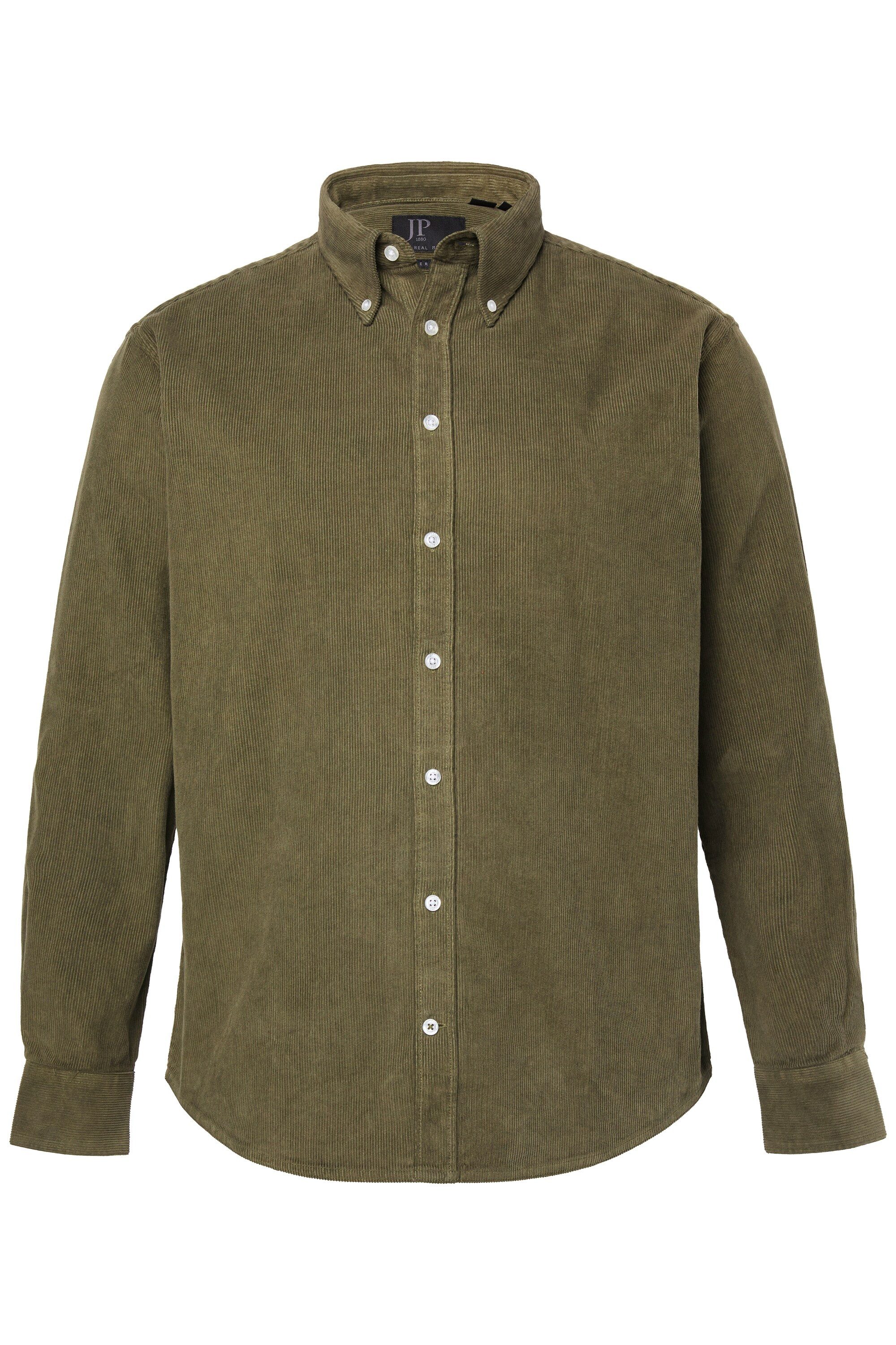 JP1880 Businesshemd JP1880 Cordhemd Langarm Buttondown-Kragen bis 7 XL günstig online kaufen
