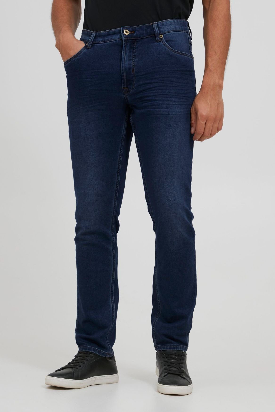 !Solid Jeans Blau Denim Basic Pants Slim Slim-fit-Jeans in SDTot Fit Black (1-tlg) 4121