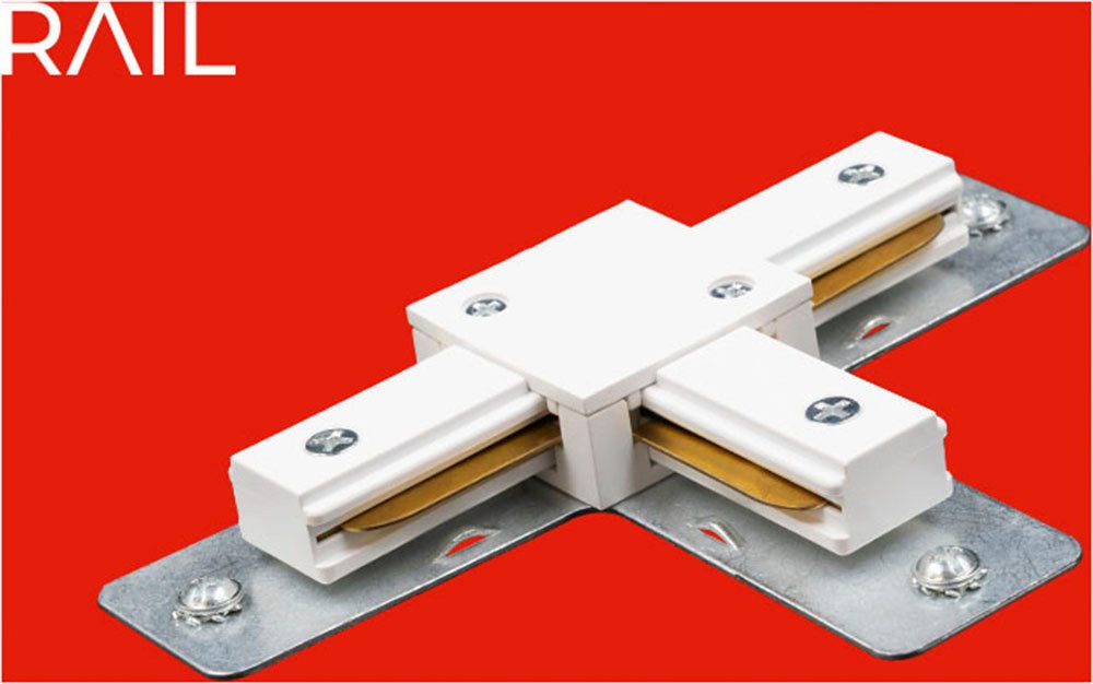 Briloner Leuchten Schienensystem-Verbinder RAIL, 13,5 cm, (Packung, 1-tlg), 13,5x8,5x2 cm, Schienensystem Rail, Wohnzimmer, Büro, Küche, Flur