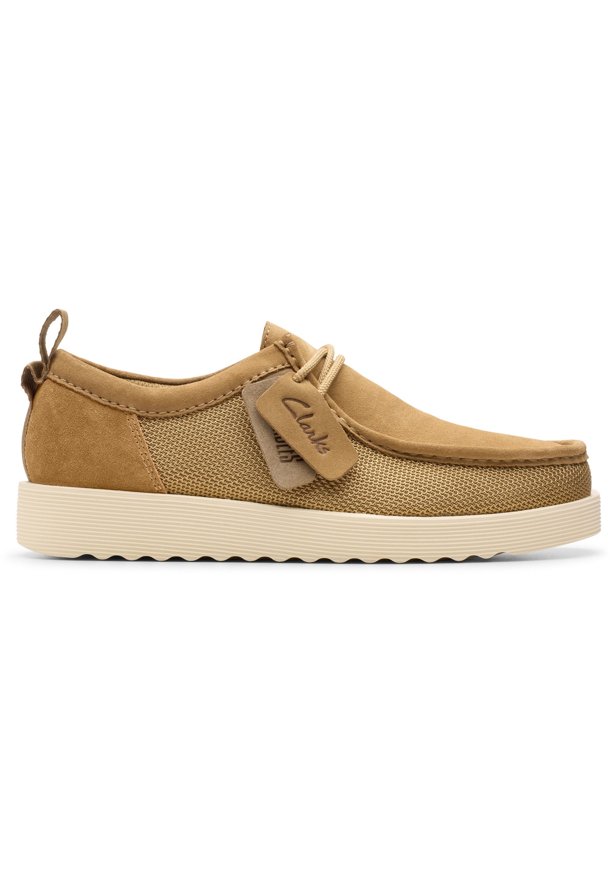Clarks Wallabee Bootsschuh mit federnder Sohle