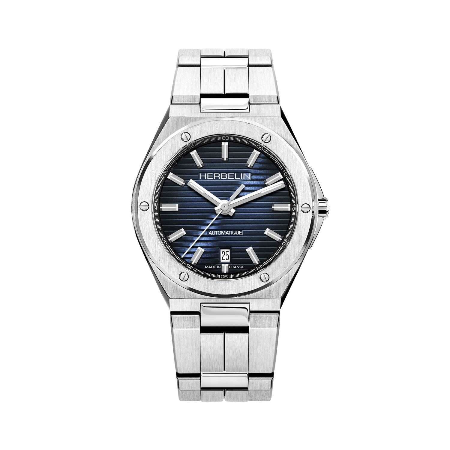 Michel Herbelin Automatikuhr Michel Herbelin Herren Uhr 1645/B15 Cap Camarat, (1-tlg)