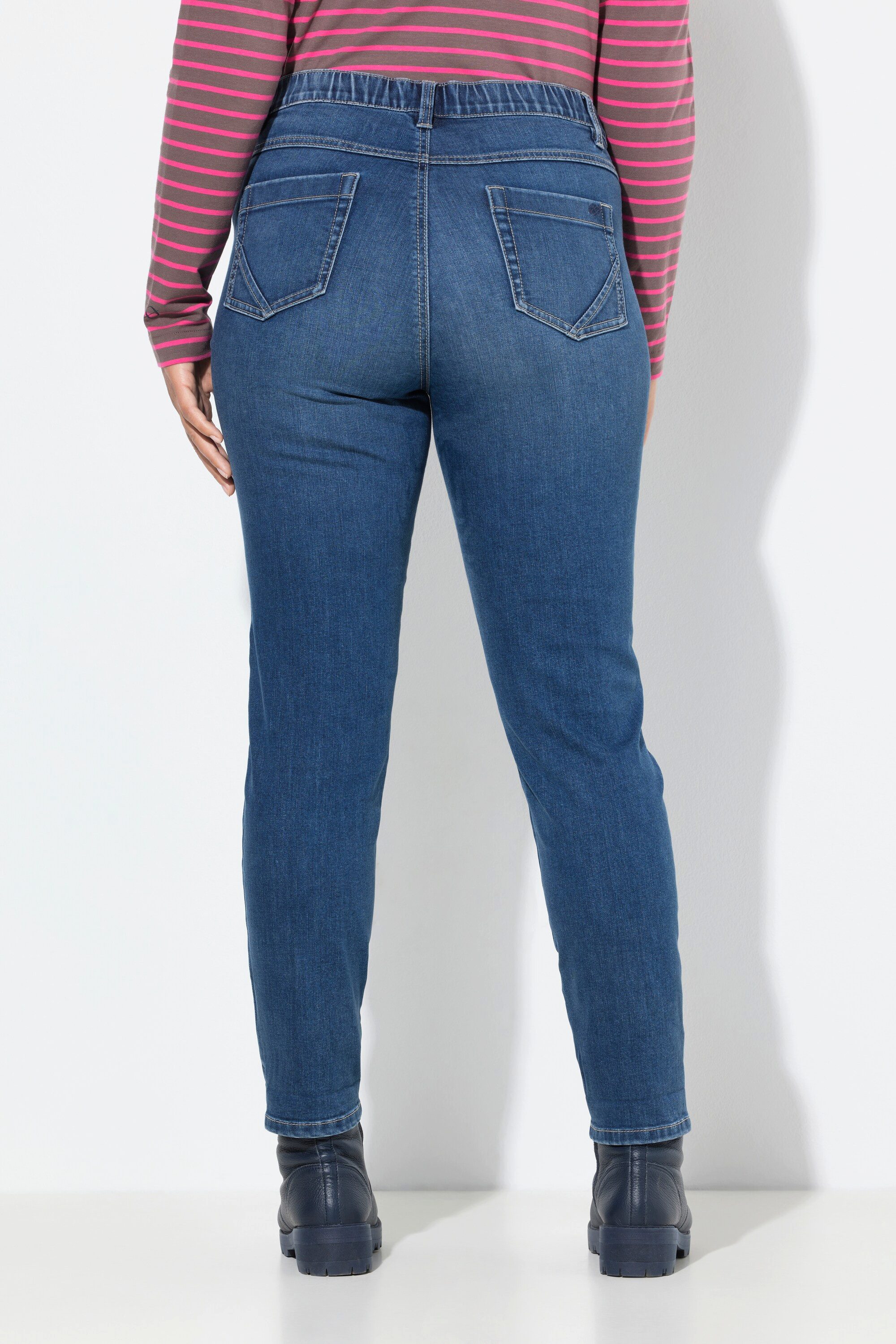 Laurasøn Röhrenjeans Slim-Jeans 5-Pocket – Bild 3 von 4