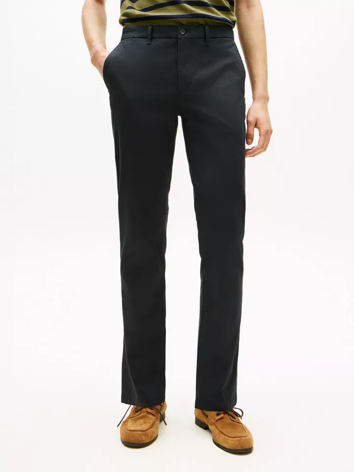 Tommy Hilfiger 5-Pocket-Hose BLEECKER PRINTED STRUCTURE slim fit, modisch, mit Struktur