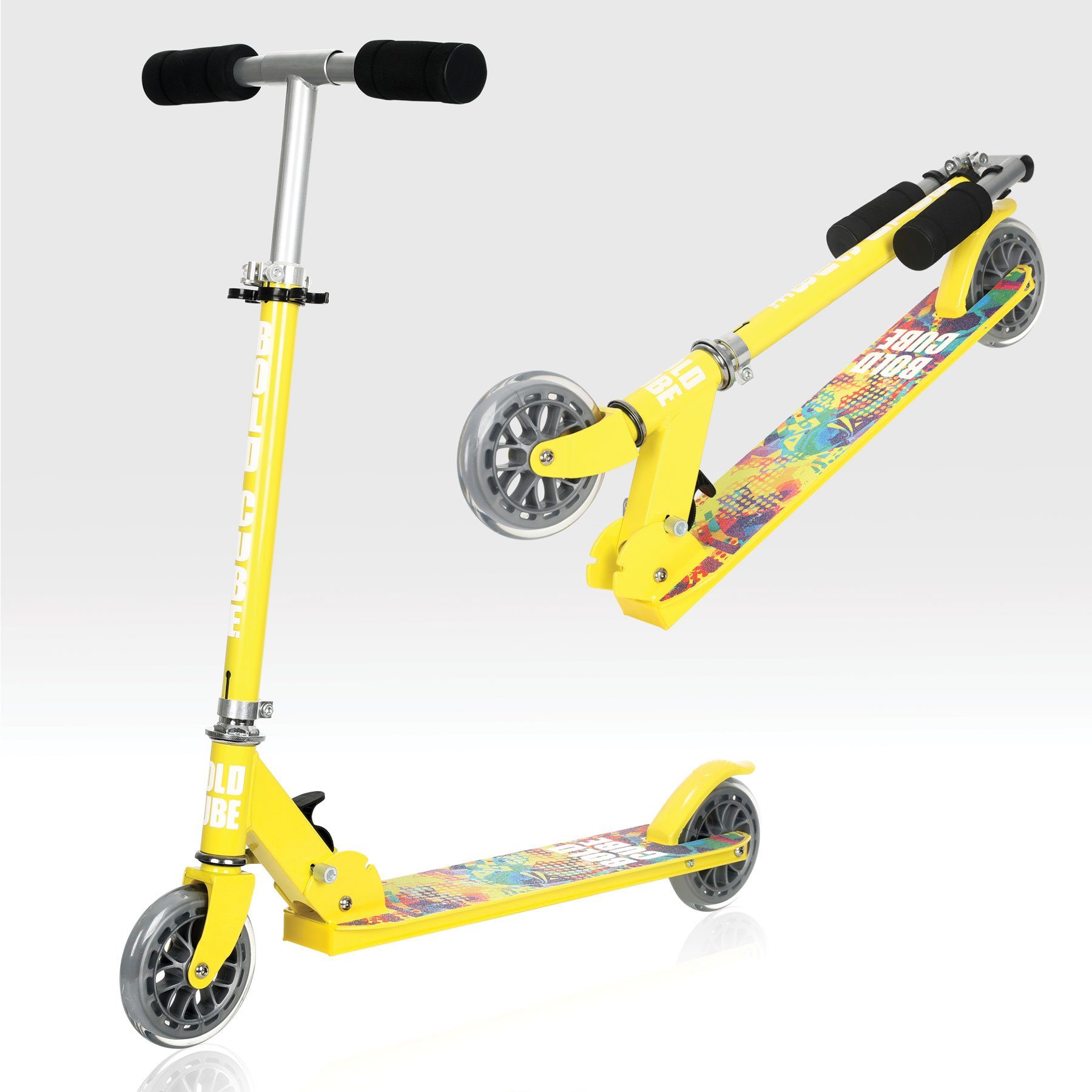 Scooter Scooter Yellow 2-Rad BOLDCUBE