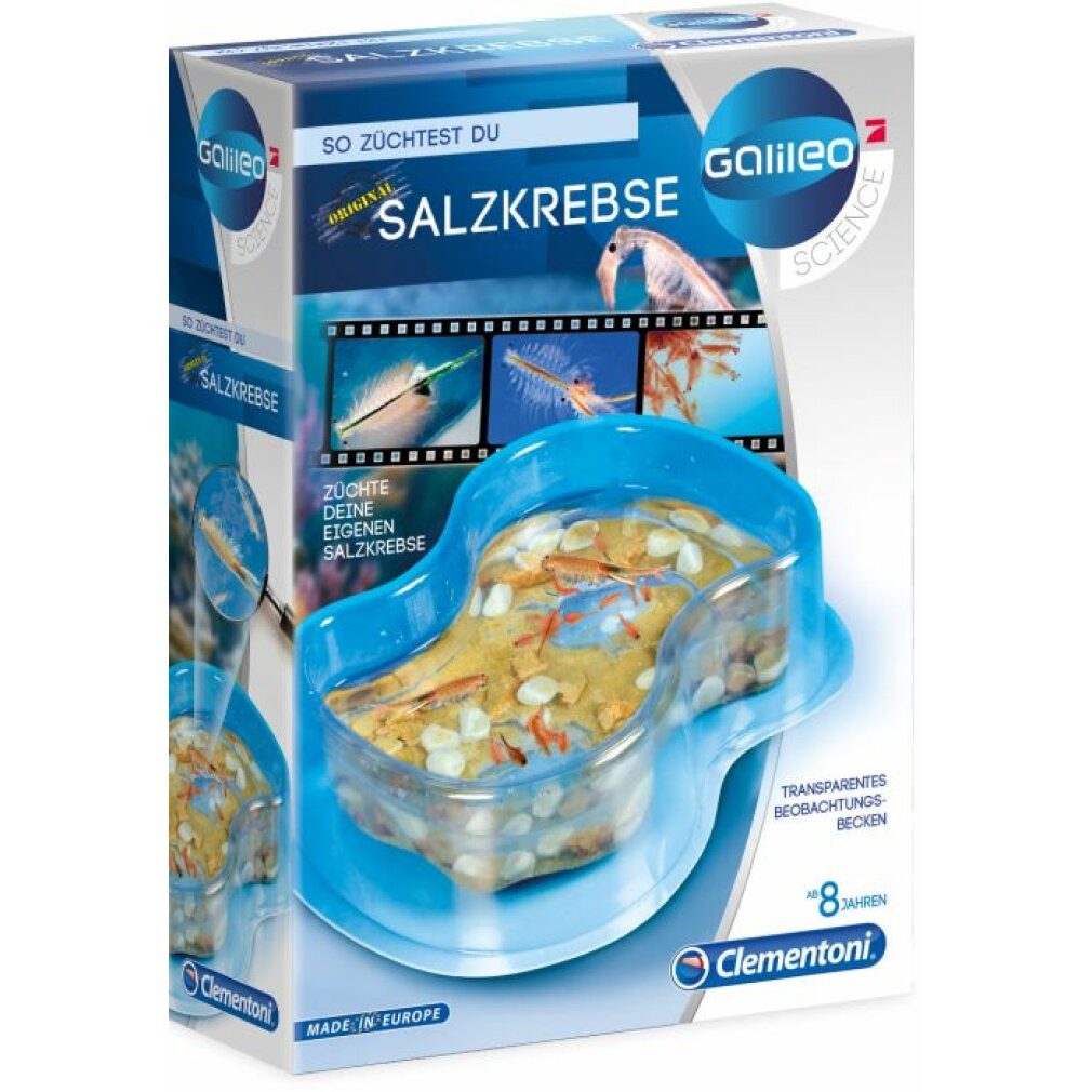 Clementoni® Zauberkasten Clementoni Galileo Lab Original Salzkrebse, Experimentierkasten