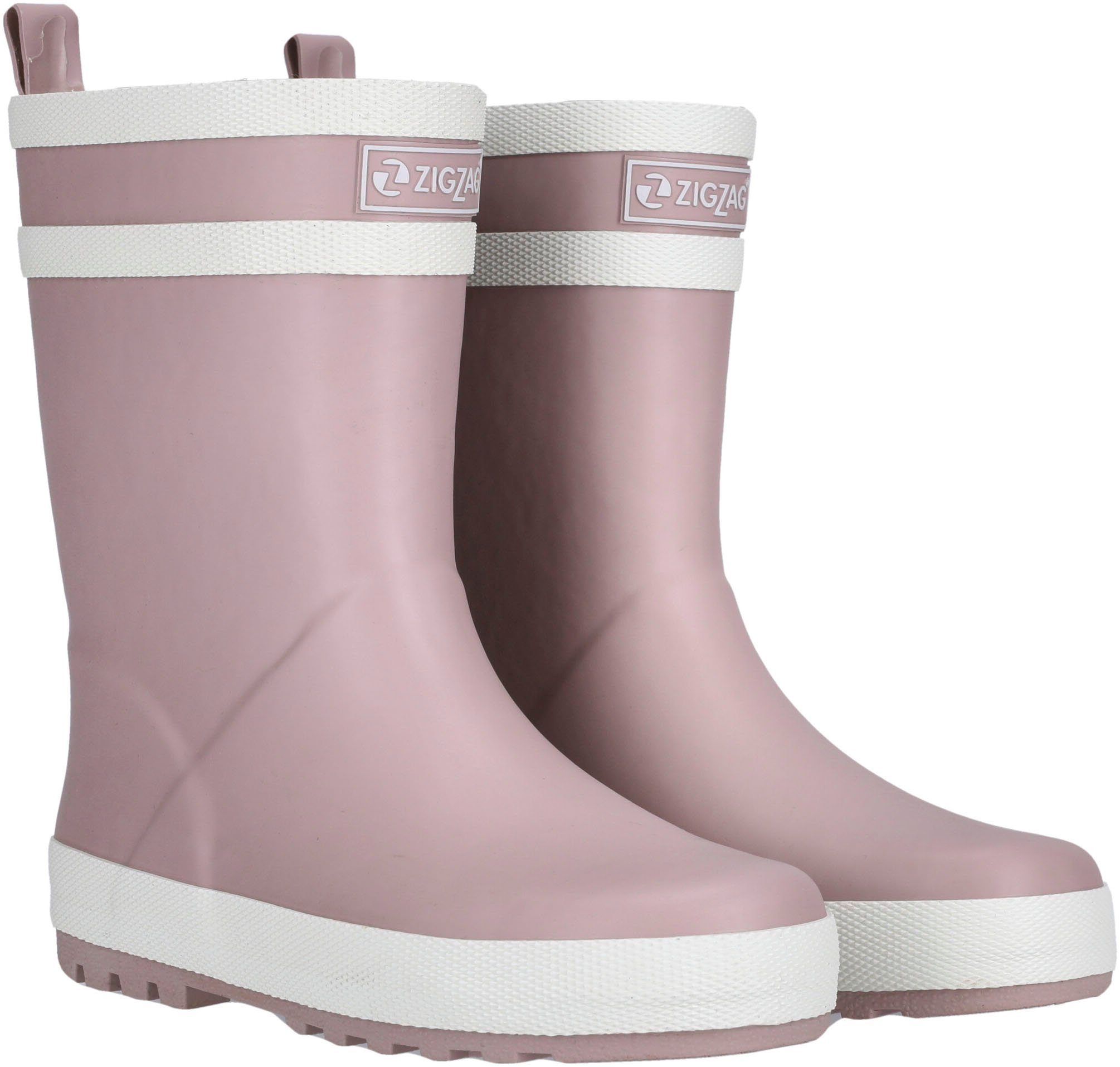 Hurricane Gummistiefel rosa ZIGZAG