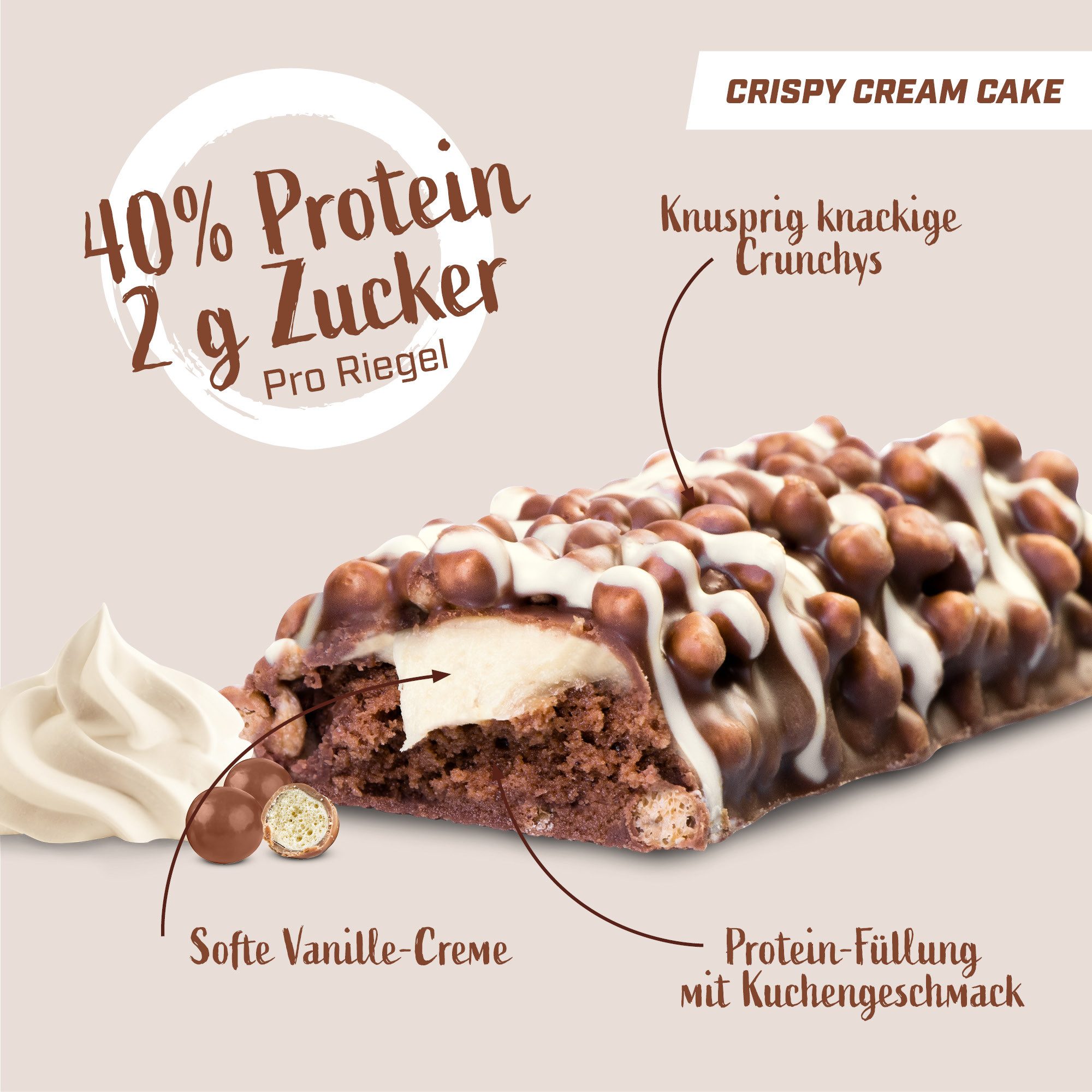 Energybody Systems Superbar Proteinriegel Eiweiß Selection Box Mixbox Riegel, 12 er, zuckerarm