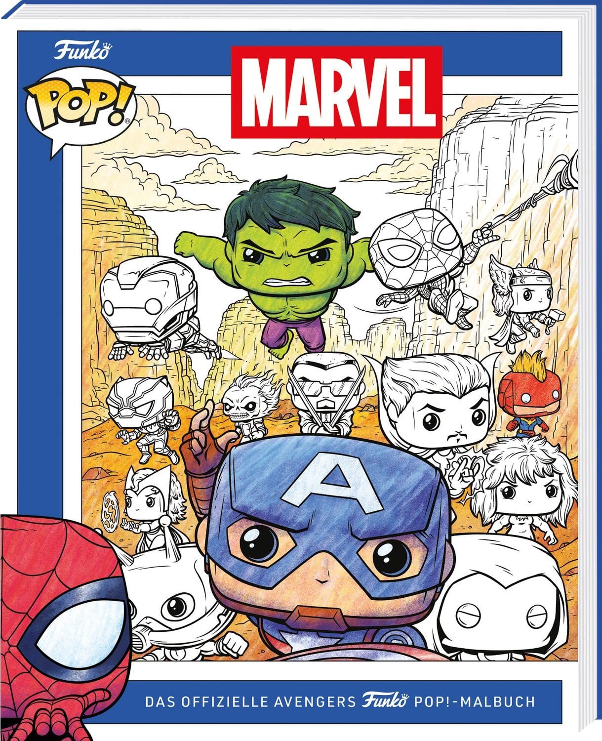 Marvel: Das offizielle Avengers Funko Pop!-Malbuch / Marvel, Panini