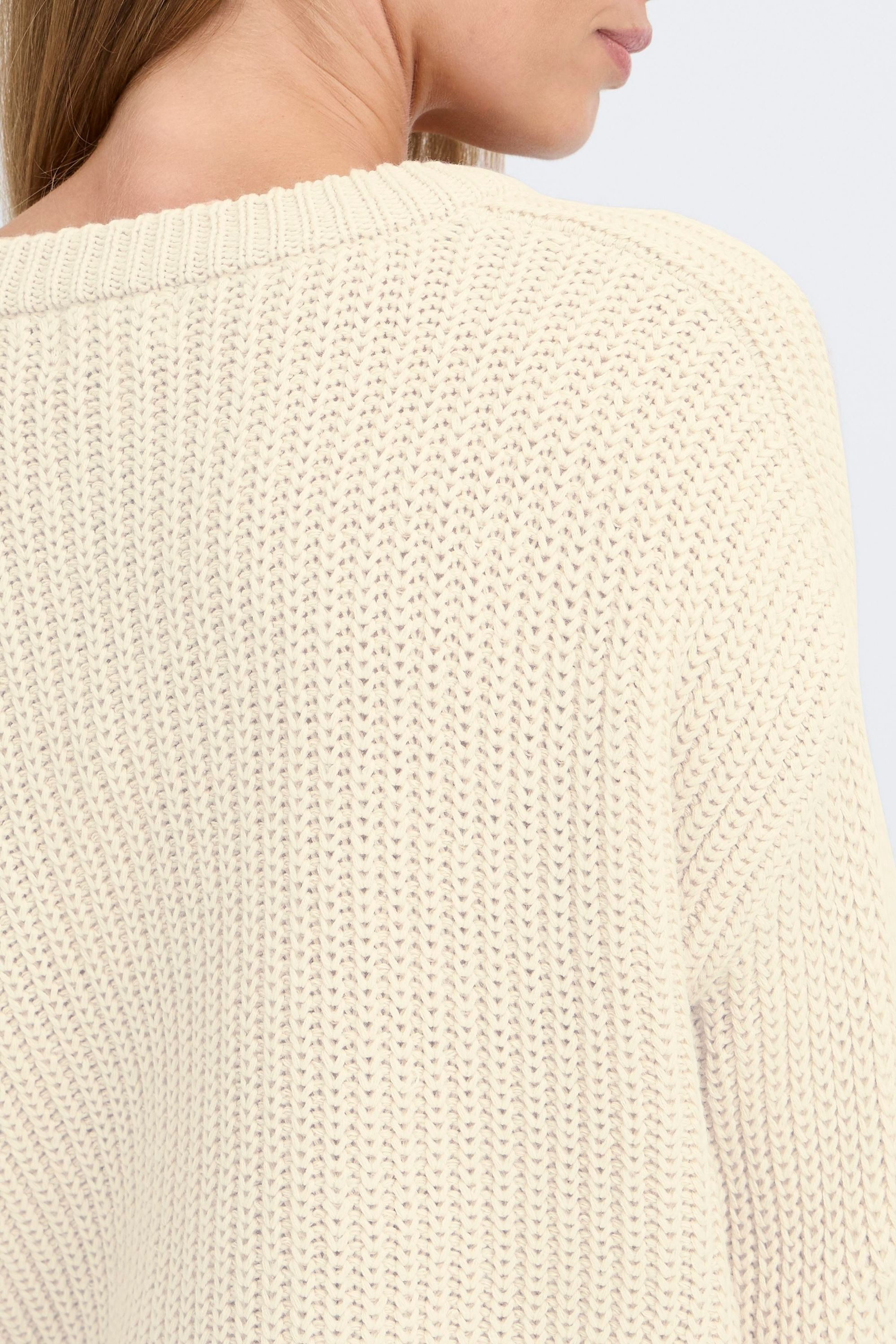 OXMO Strickpullover OXKanna Kuscheliger Pullover