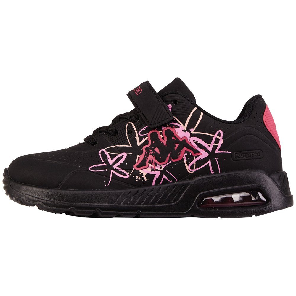 Kappa Sneaker black-pink