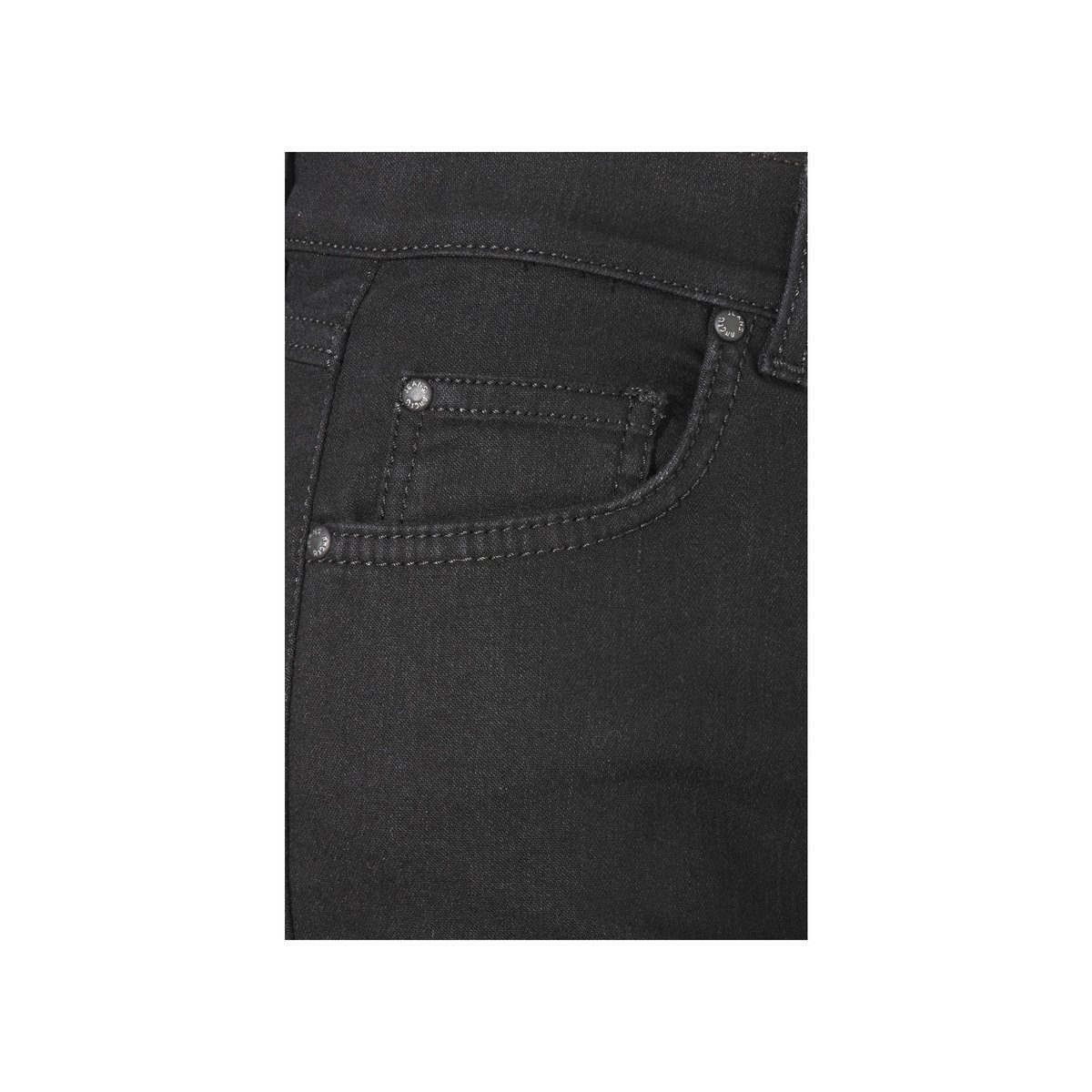 schwarz (1-tlg) ANGELS regular 5-Pocket-Jeans