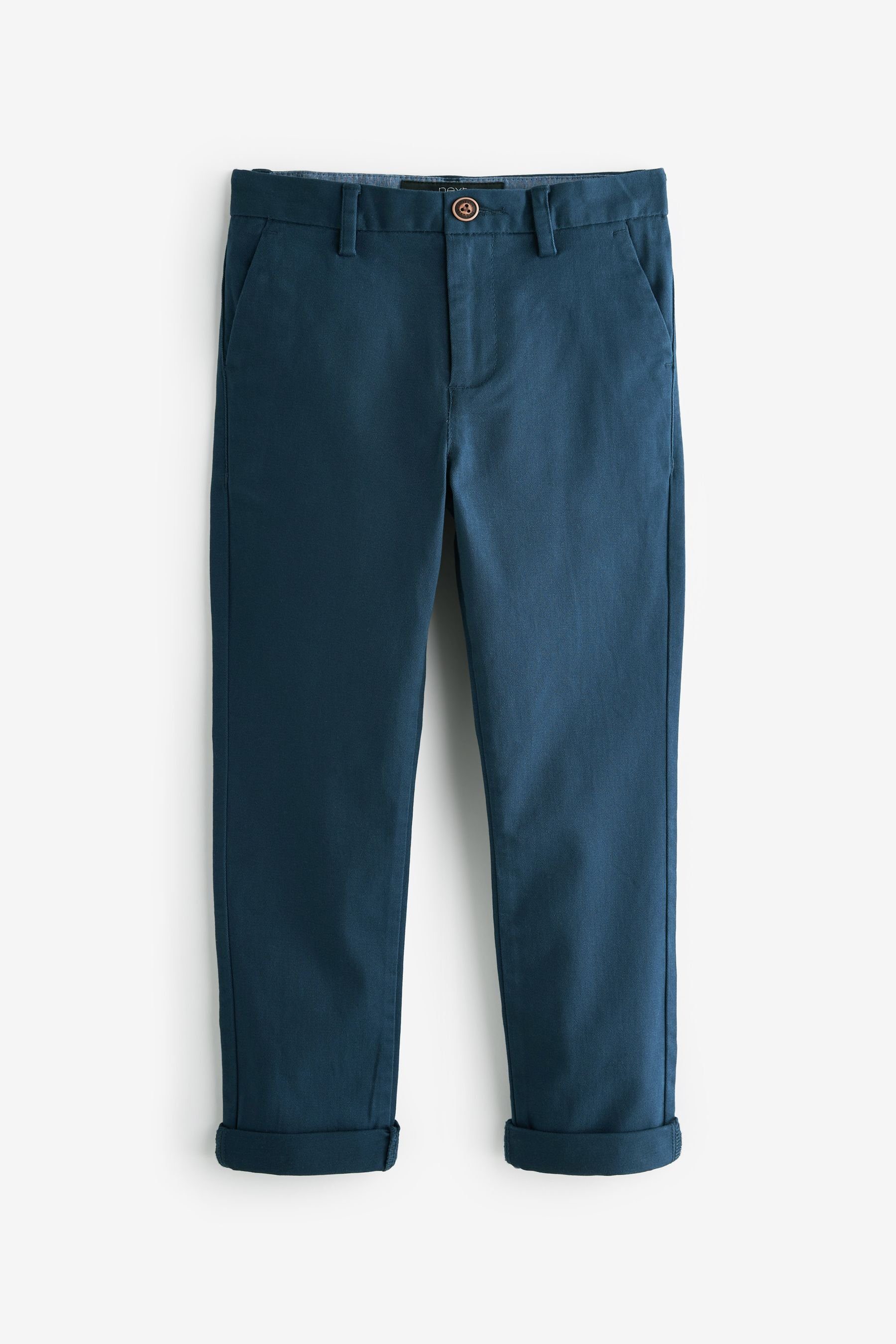 Next Chinohose Chinohose mit Stretch (1-tlg) French Navy Blue