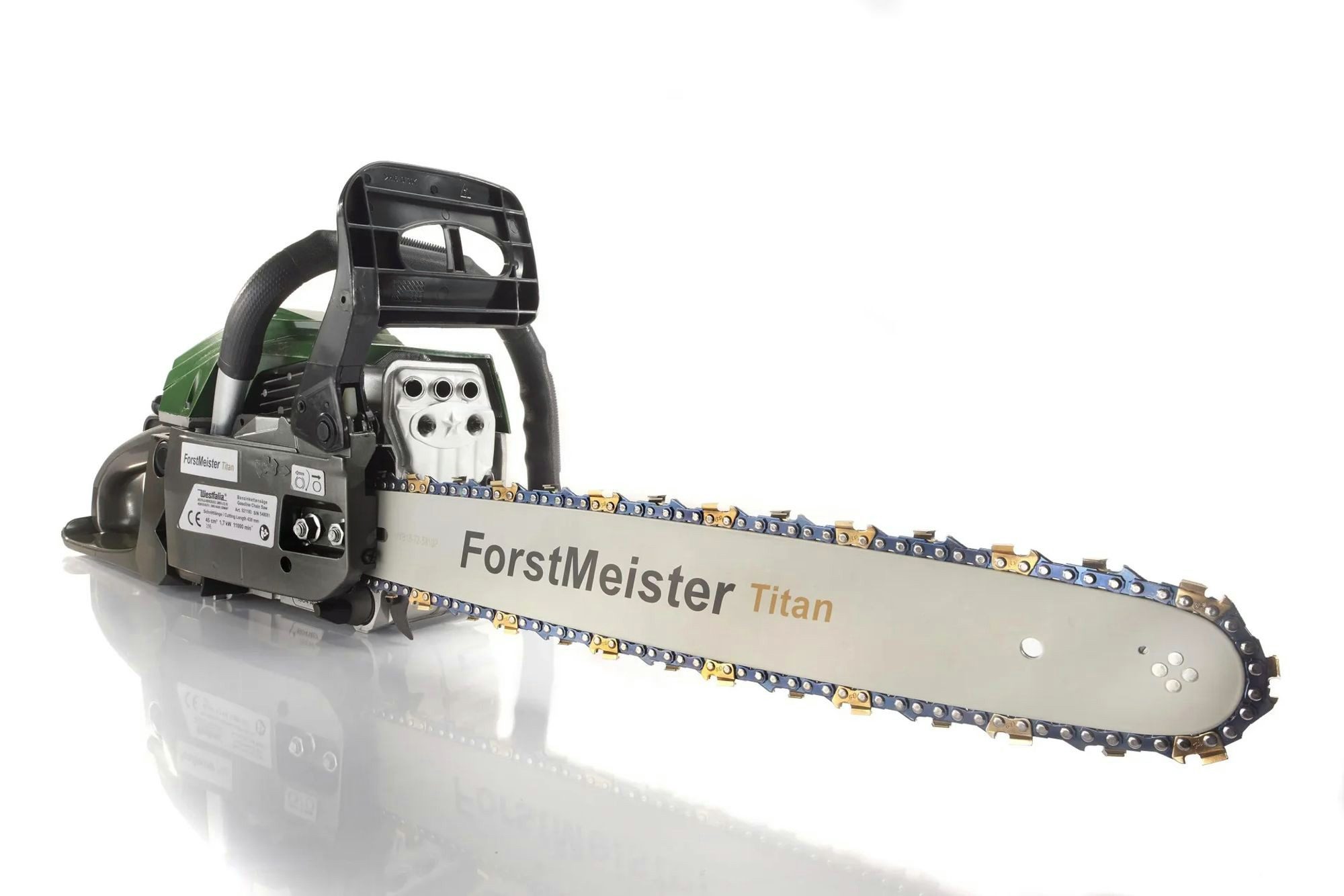 Westfalia Werkzeug Benzin-Kettensäge Benzin Kettensäge Titanium „TITAN“ - FM BK 4545