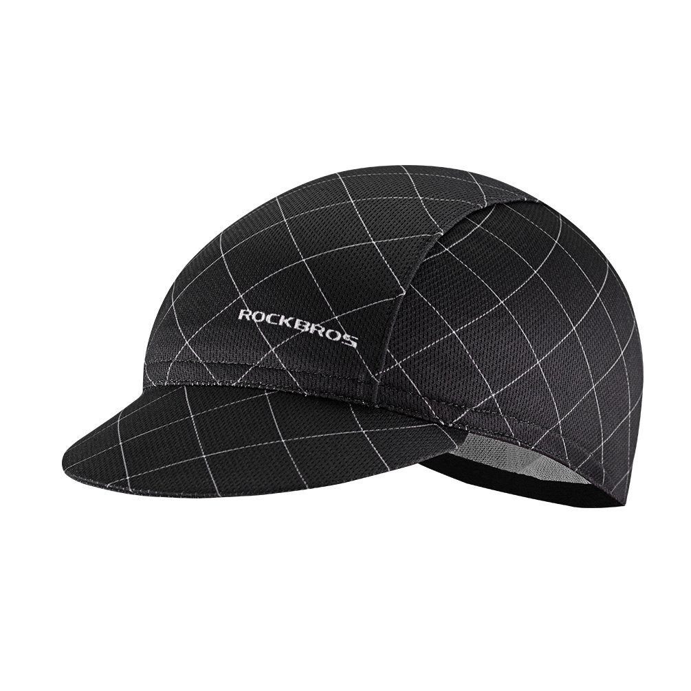 ROCKBROS Unterhelmmütze Fahrrad Kappe Fahrradmütze UV-Schutz für Damen Herren (1-St) Sport Hut Atmungsaktiv Anti-Schweiß 53-62 cm