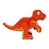 Tyrannosaurus Rex orange