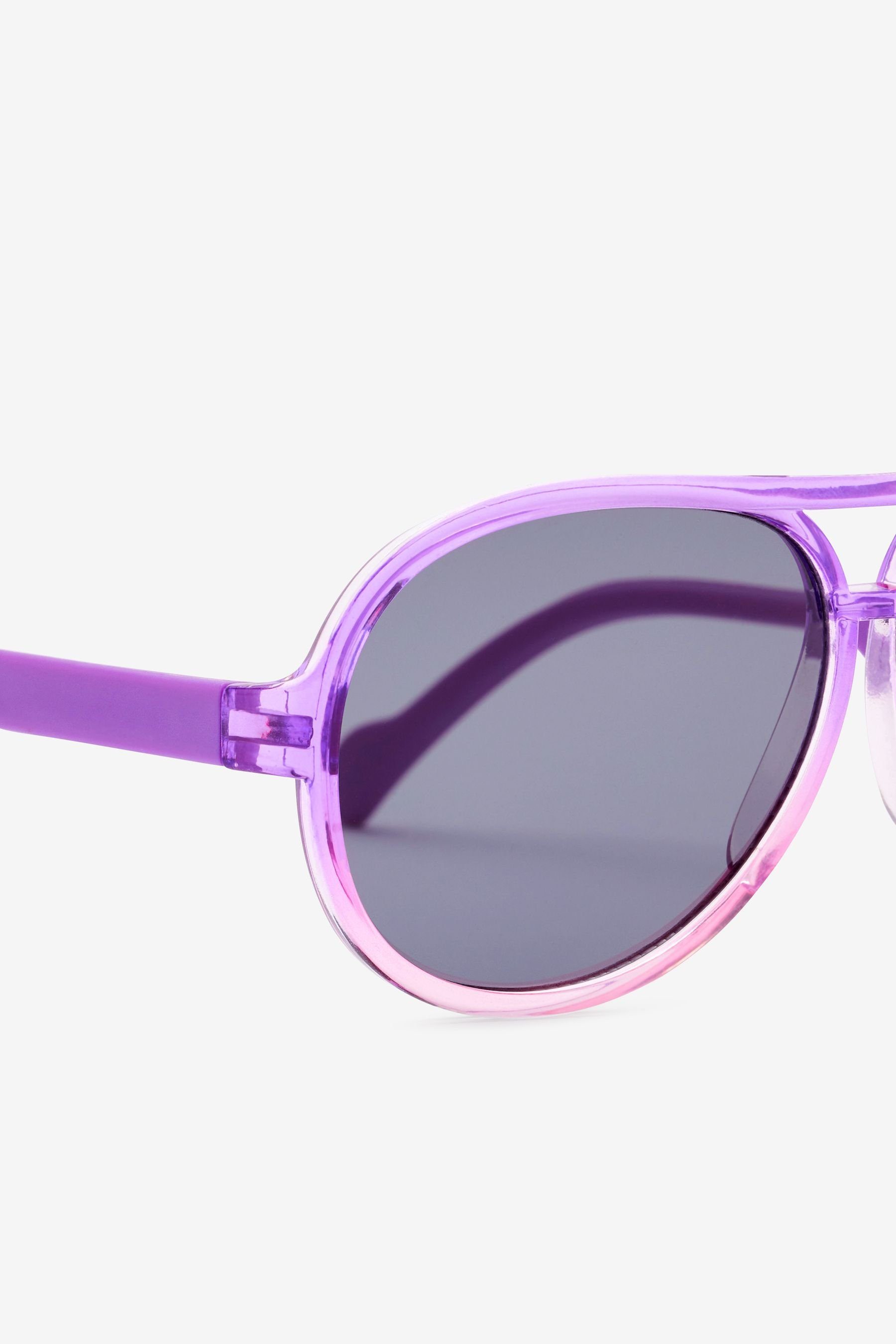 (1-St) Next Kunststoff Sonnenbrille Pilotensonnenbrille aus Lilac Purple