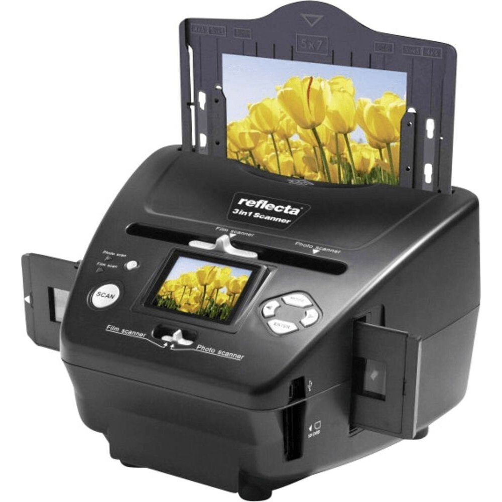 REFLECTA 3 in 1 - Scanner - schwarz Diascanner