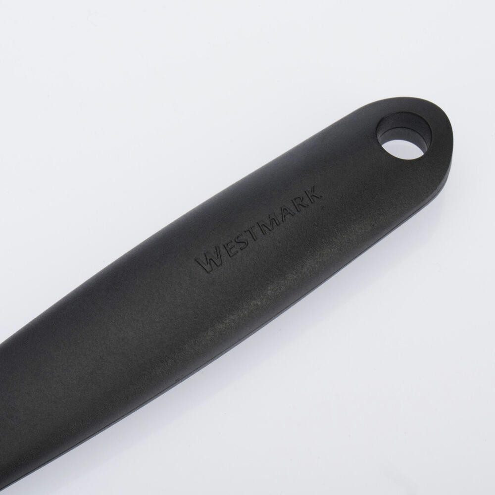 WESTMARK Pfannenwender mit Silikonkante, Länge: 31 cm, Kunststoff/Silikon, Flexi, mit Schaber