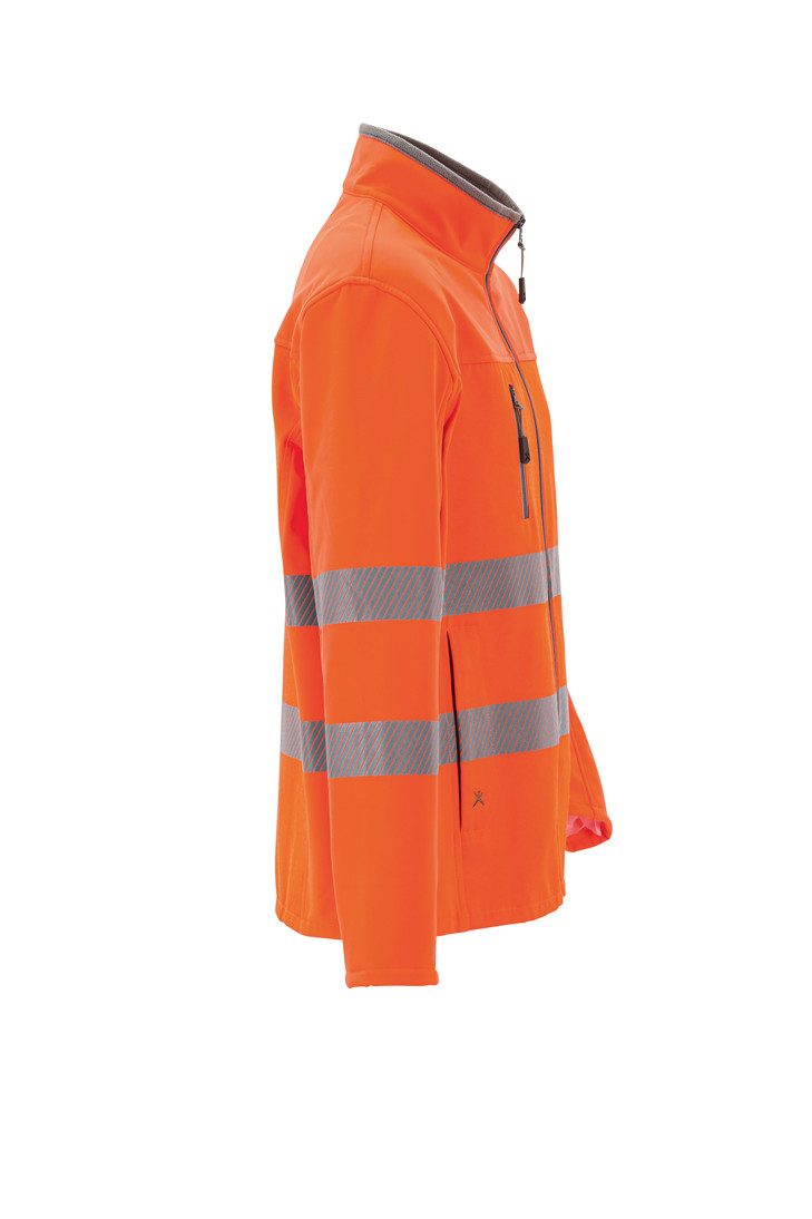 Planam Hybridjacke PLANAM Herren Hybridjacke NORIT-WARNSCHUTZ Orange