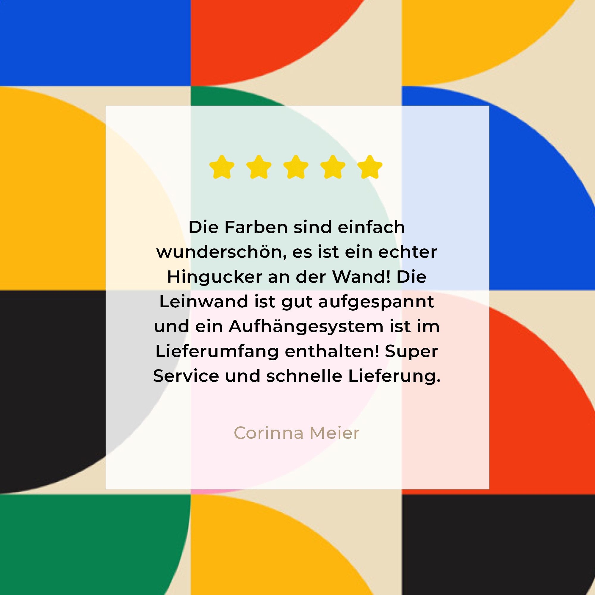 OneMillionCanvasses® Leinwandbild Bauhaus - Abstrakt - Vintage - Farbenfroh - Kunst, Fotodruck (1 St), Leinwand Canvas Wandbild, Wanddekoration 20x30 cm – Bild 5 von 5