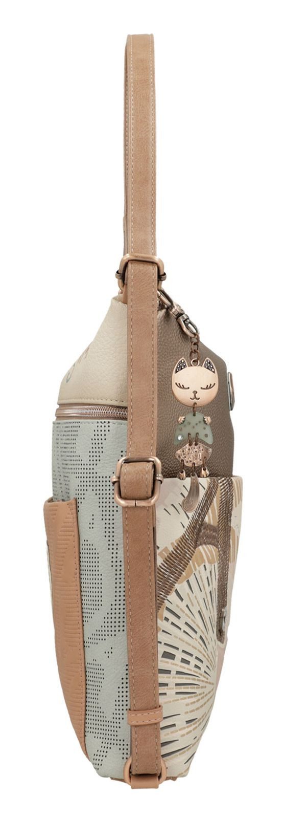Anekke Schultertasche Passion Bag Convertible Into Backpack