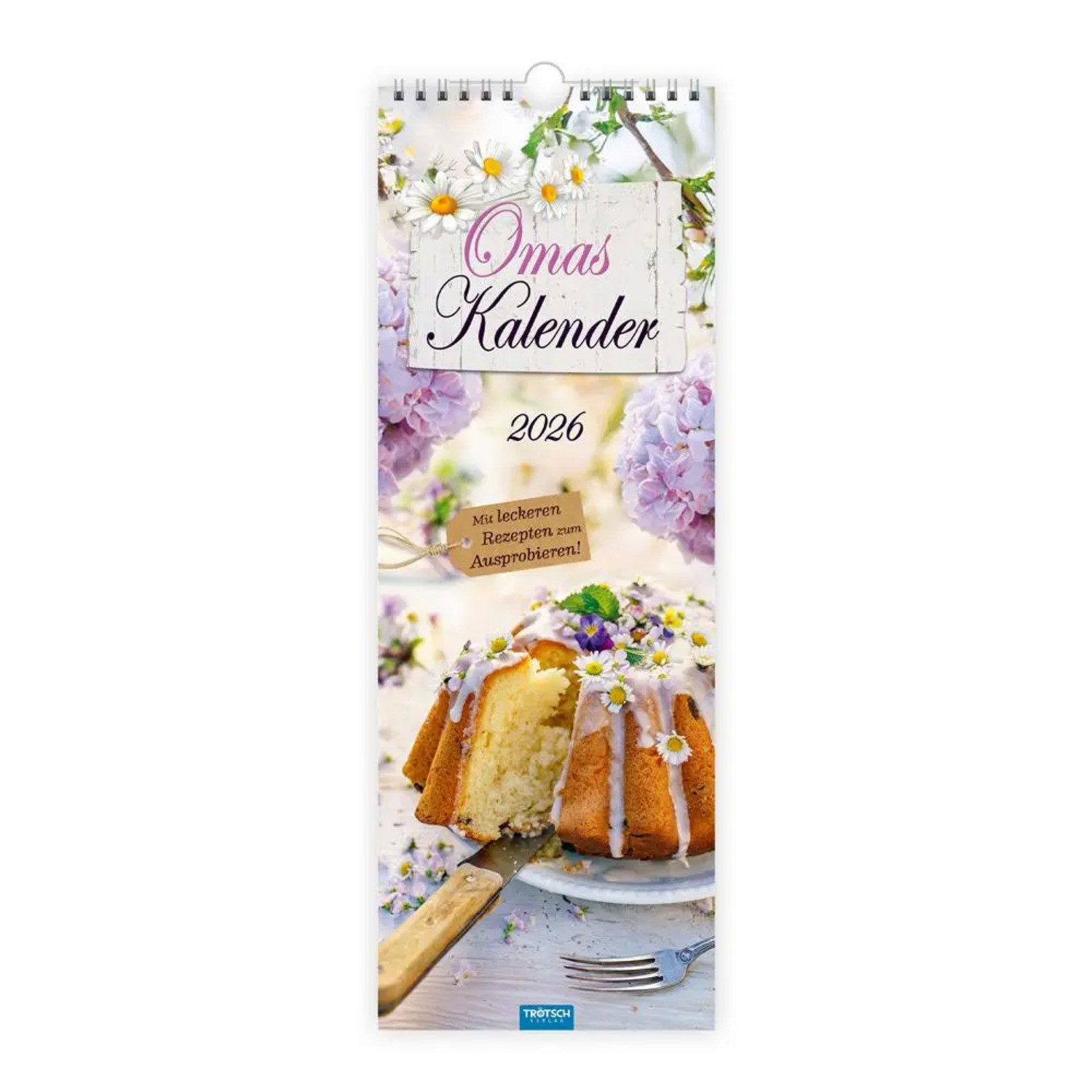 Trötsch Verlag Wandkalender Trötsch Maxi-Streifenkalender Omas Kalender 2026