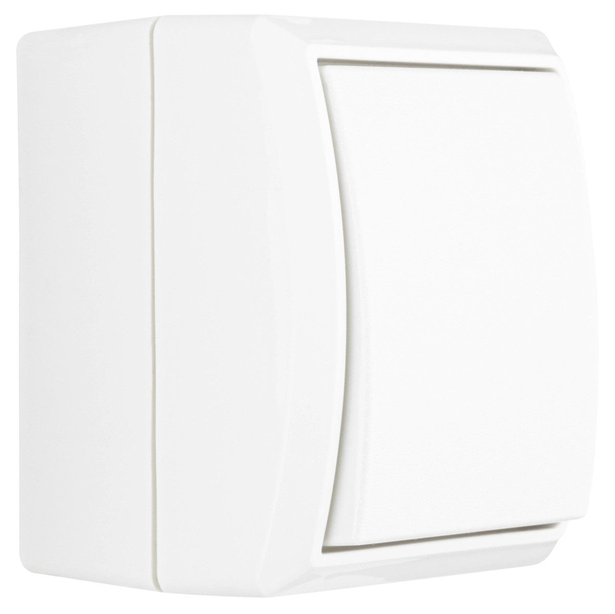 REV Ritter GmbH Aufputz-Steckdose Feuchtraum Wechselschalter REV RITTER AquaForm Aufputz Weiß, 1-St.