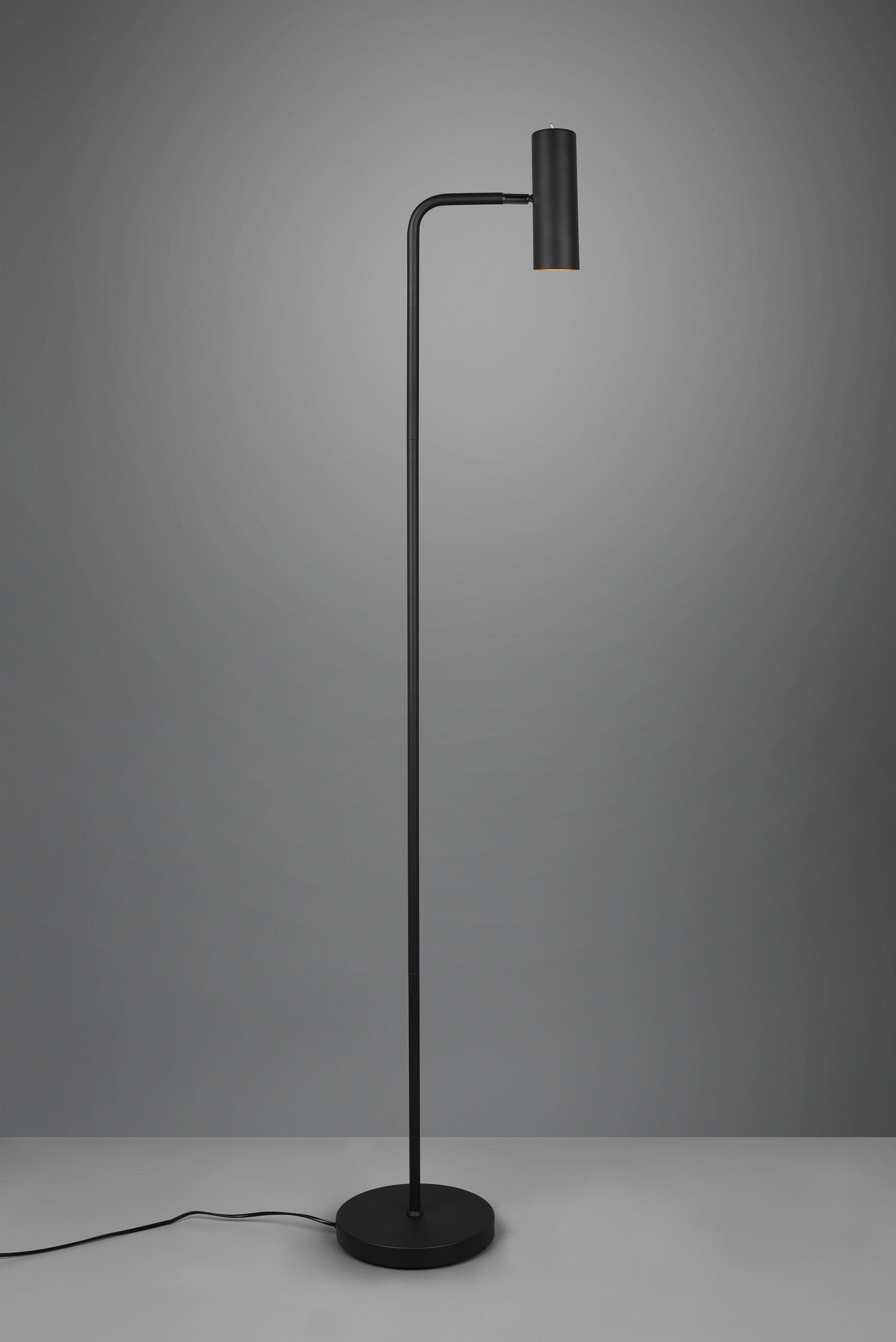 TRIO Leuchten Stehlampe Marley, Ein-/Ausschalter, ohne Leuchtmittel, mit Kippschalter, GU10 Leuchtmittel frei wählbar