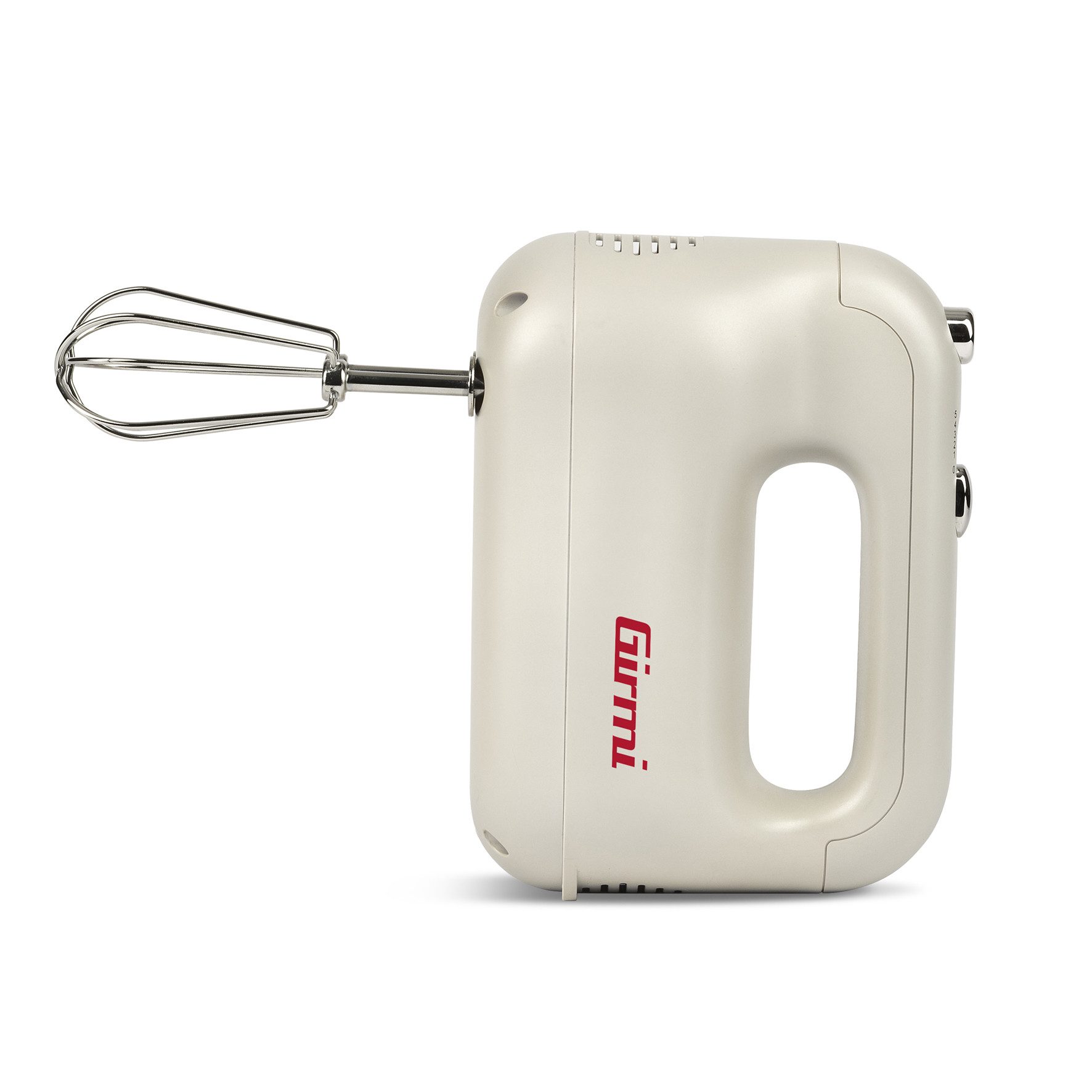 Girmi Handmixer SB43 Handrührgerät, 250 W, 250 W, 5 Stufen, Edelstahl-Rührbesen & Knethaken, Auswurftaste