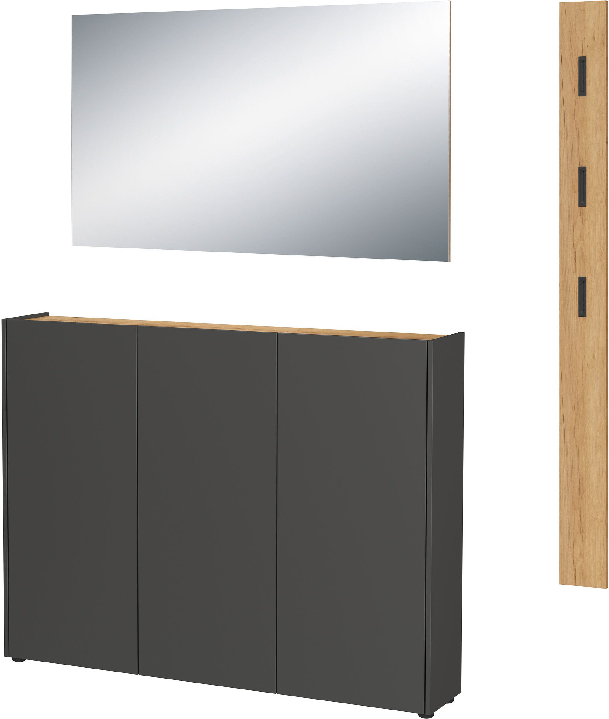 GERMANIA Garderoben-Set GW-Libbiano, (3-St), 3 tlg. günstig online kaufen